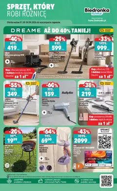 Pogląd oferty "Prostownica do włosów AuraSteam 2 w 1, biała, Prostownica do włosów AuraSteam 2 w 1, biała" - ważna od 15.08.2026 | Strona: 5