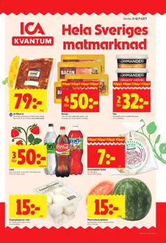 ICA Kvantum - Aktuella erbjudanden - Förhandsvisning av reklamblad från butik ICA Kvantum aktuell från 06/07/2026