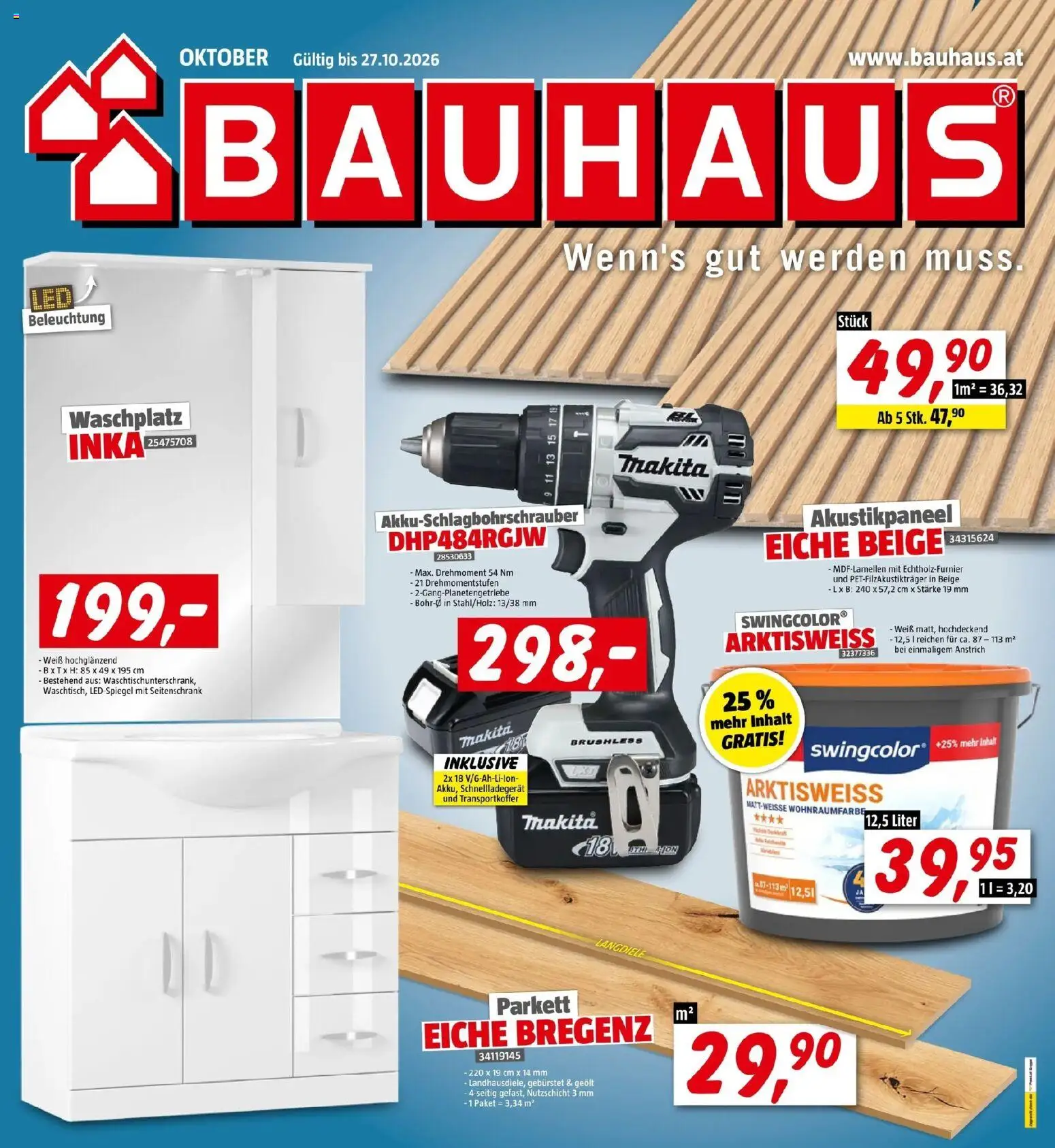 Bauhaus Bad Fischau von 30.09.2026 - Aktuelle Angebote | Seite: 1