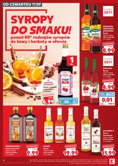 Pogląd oferty "MONIN Syrop, różne rodzaje 0,25 l butelka" - ważna od 17.09.2026 | Strona: 44