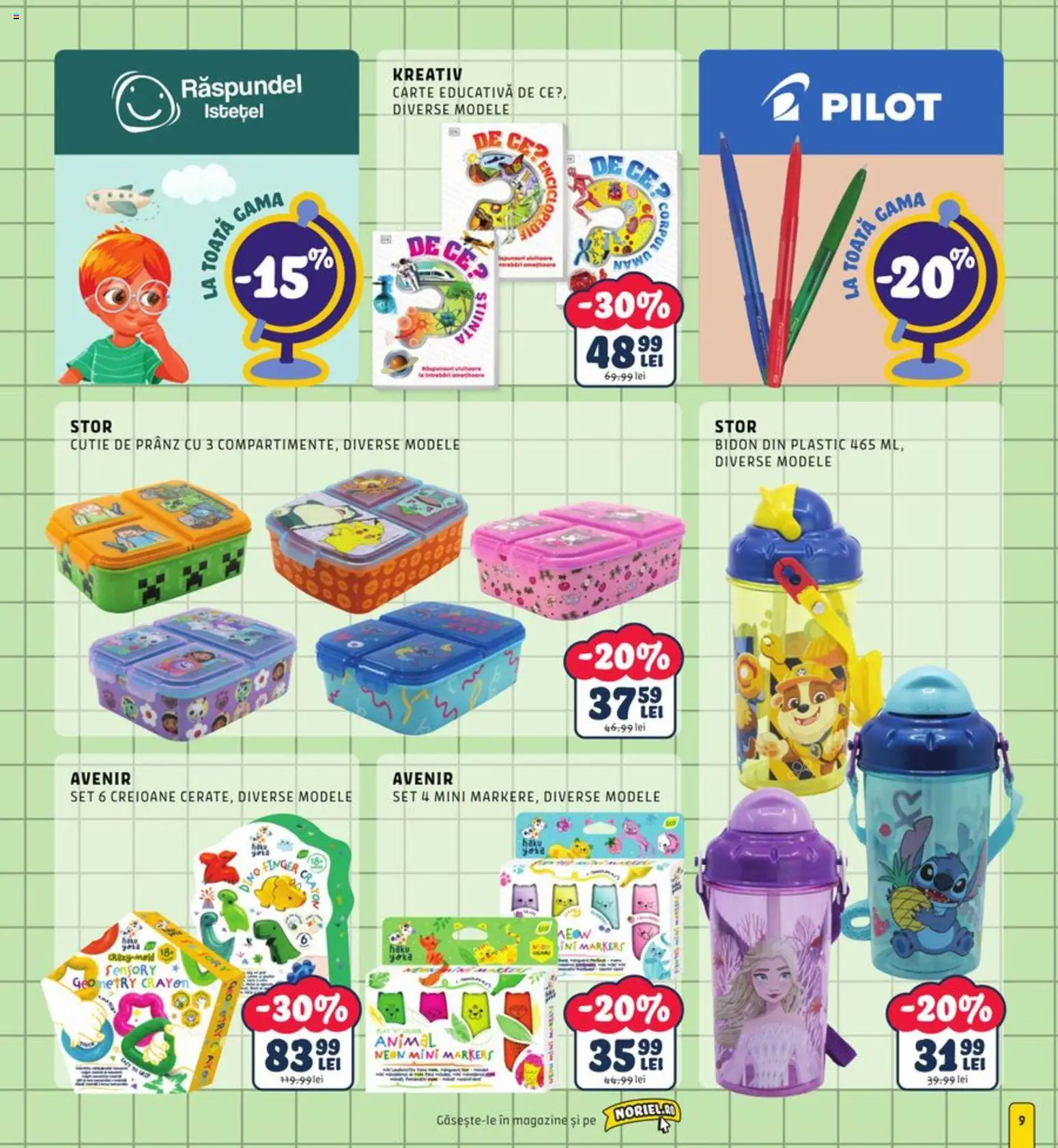 Noul catalog Noriel – valabil de la 06.08.2026 | Pagină: 9 | Produse: Cutie