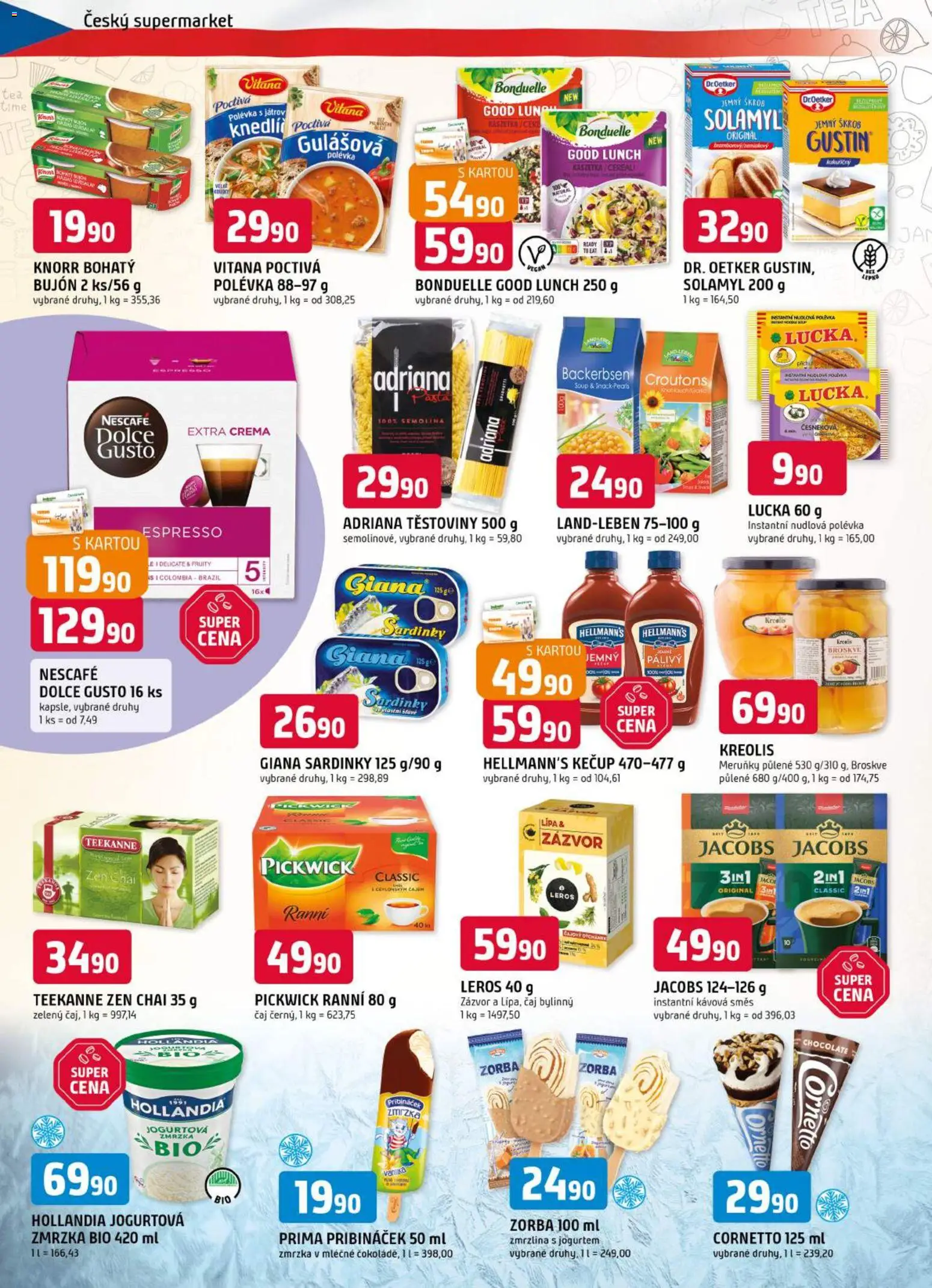 Trefa leták od 26.08.2026 | Strana: 8 | Produkty: Jacobs, Hellmann's kečup, Meruňky, Semolina