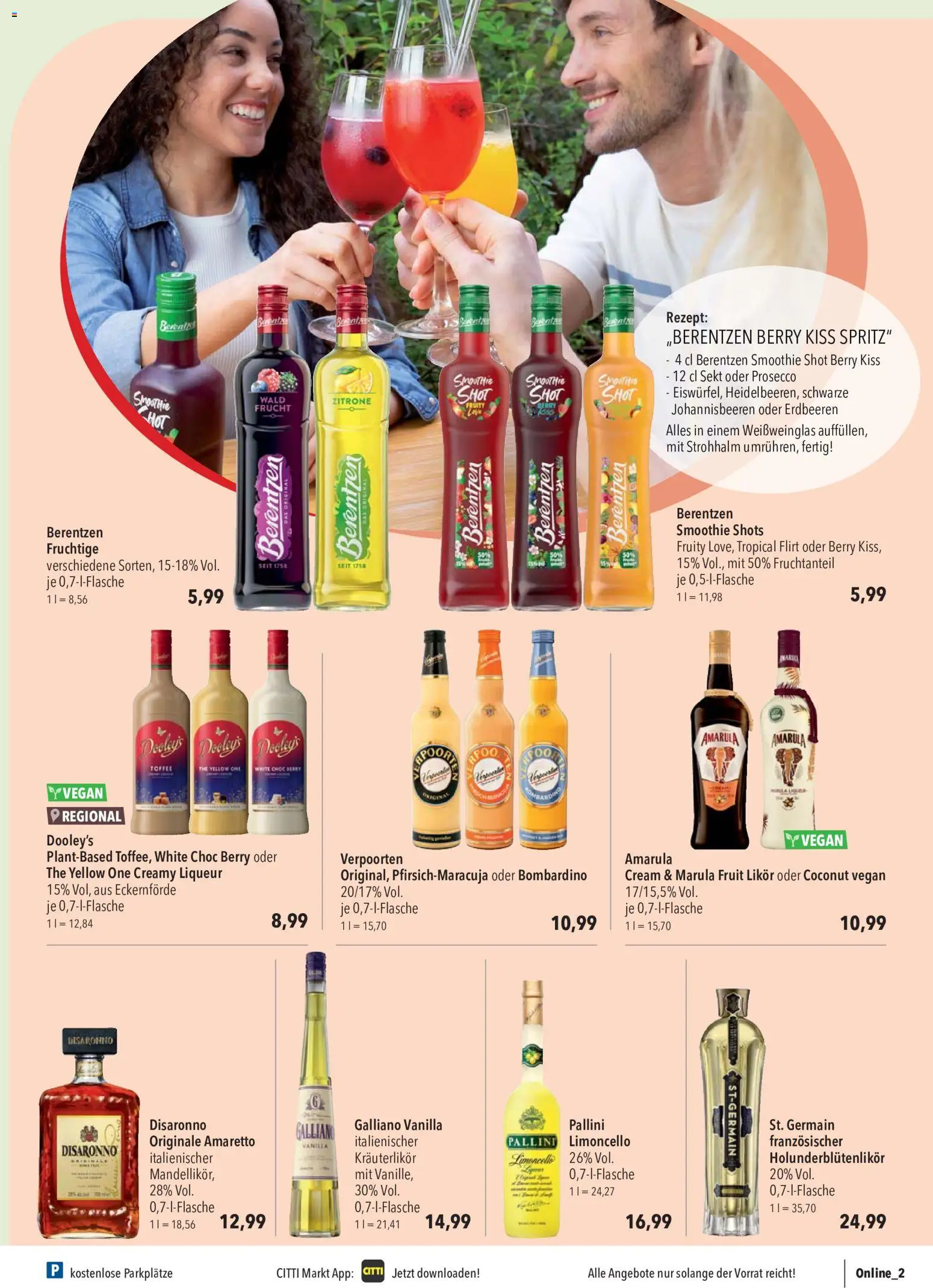CITTI Markt Prospekt – gültig ab 20.05.2026 | Seite: 17 | Produkte: Sekt, Prosecco, Erdbeeren, Berentzen
