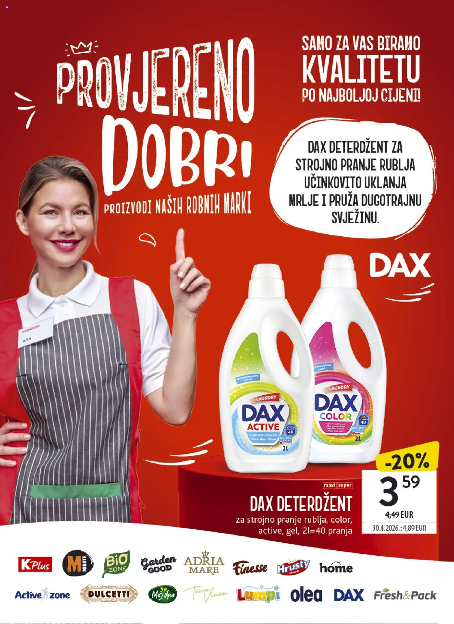 Konzum HR akciós ujság - amely érvényes a következő dátumtól: 2026.07.22. | Oldal: 32