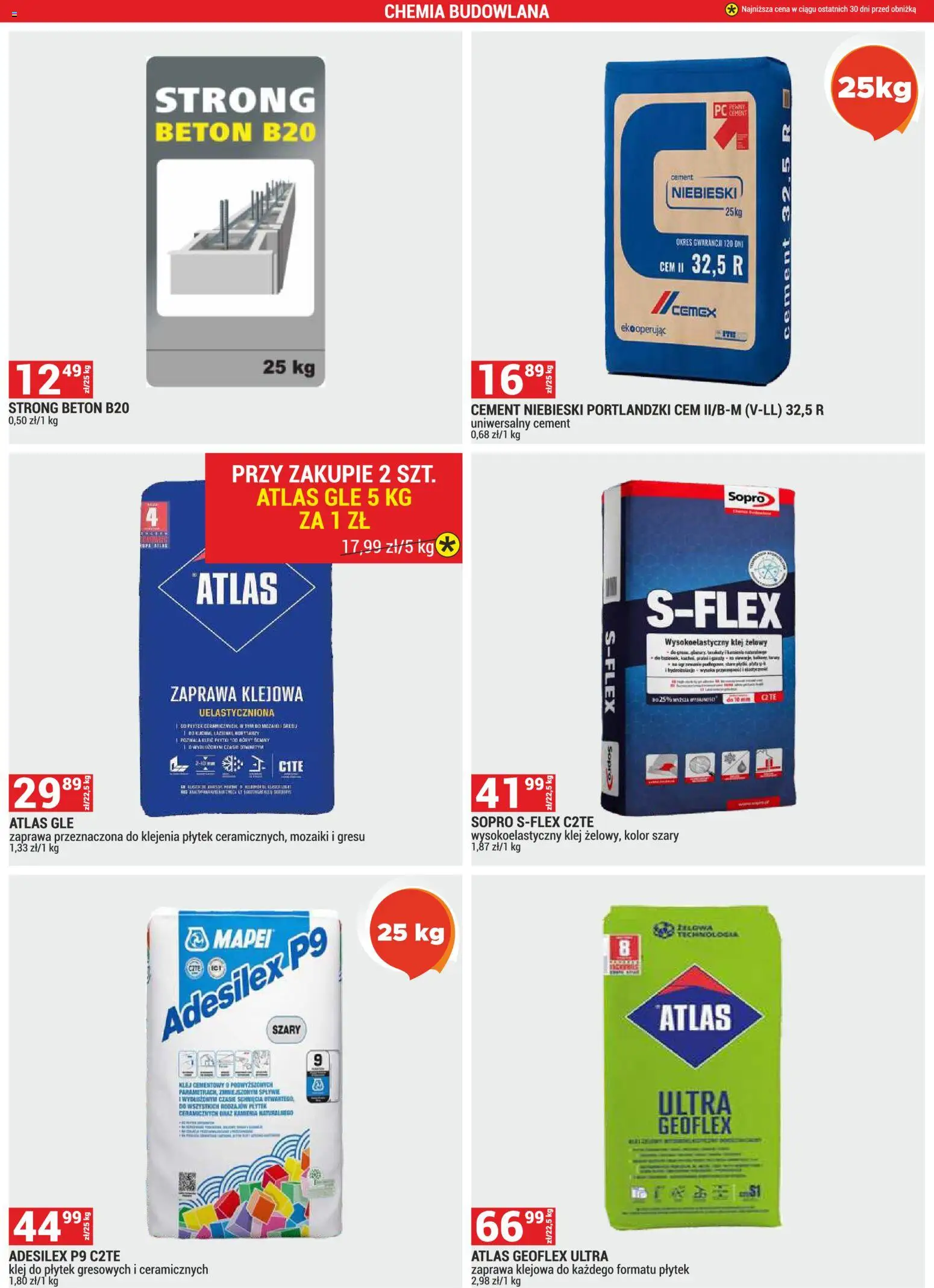 Merkury Market gazetka od 01.08.2026 | Strona: 37 | Produkty: Cement
