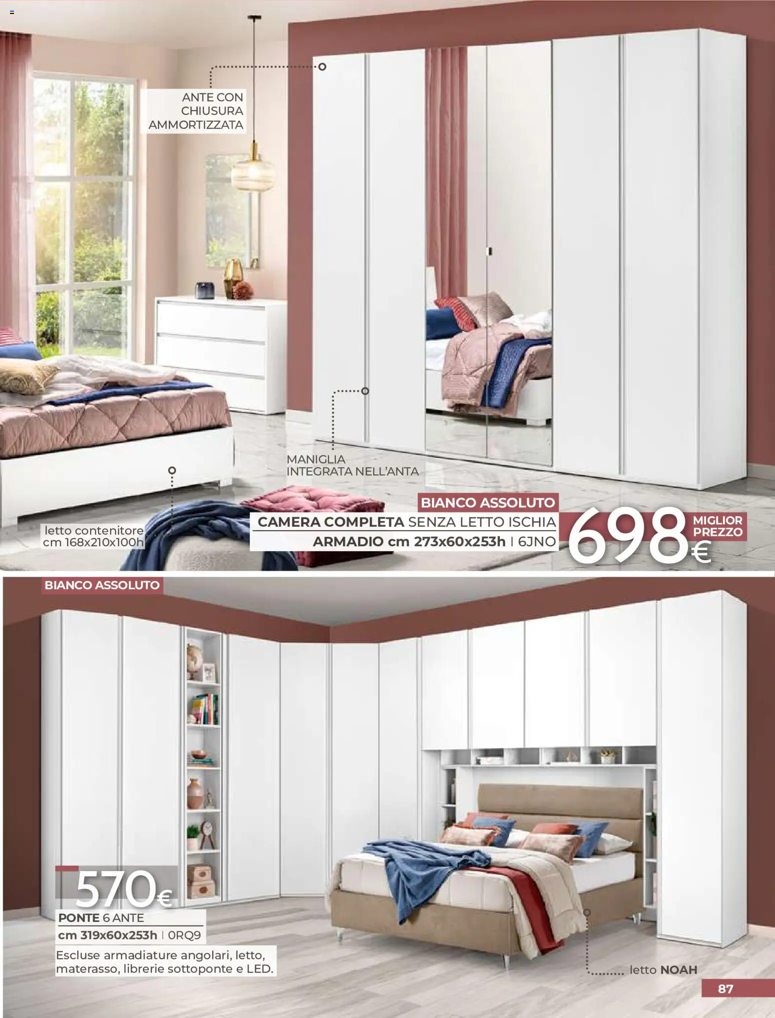 Volantino Mondo Convenienza del 01/09/2026 | Pagina: 89 | Prodotti: Letto contenitore, Contenitore, Letto, Armadio