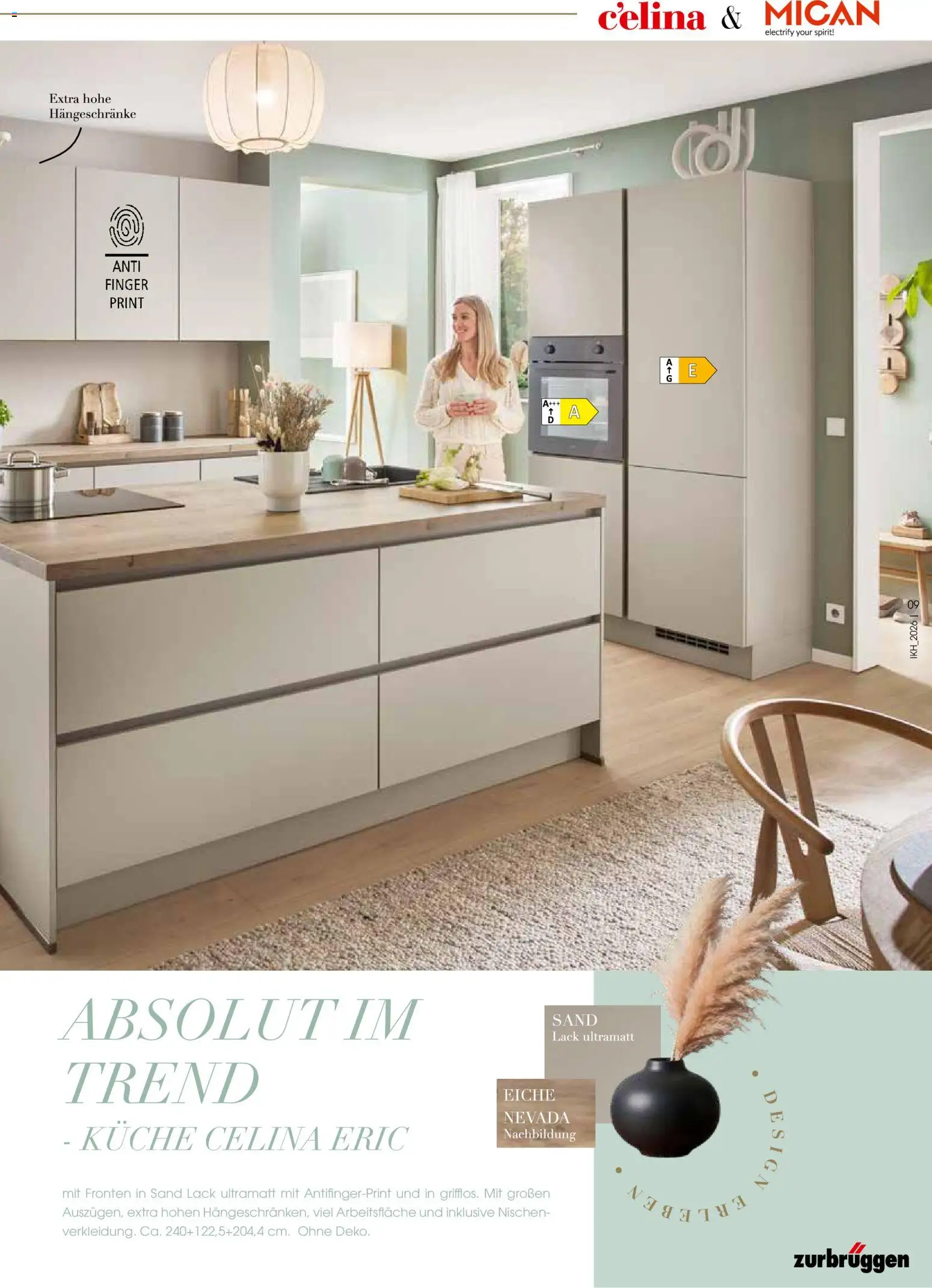 Zurbrüggen Küchen Journal – gültig ab 27.05.2026 | Seite: 9 | Produkte: Küche