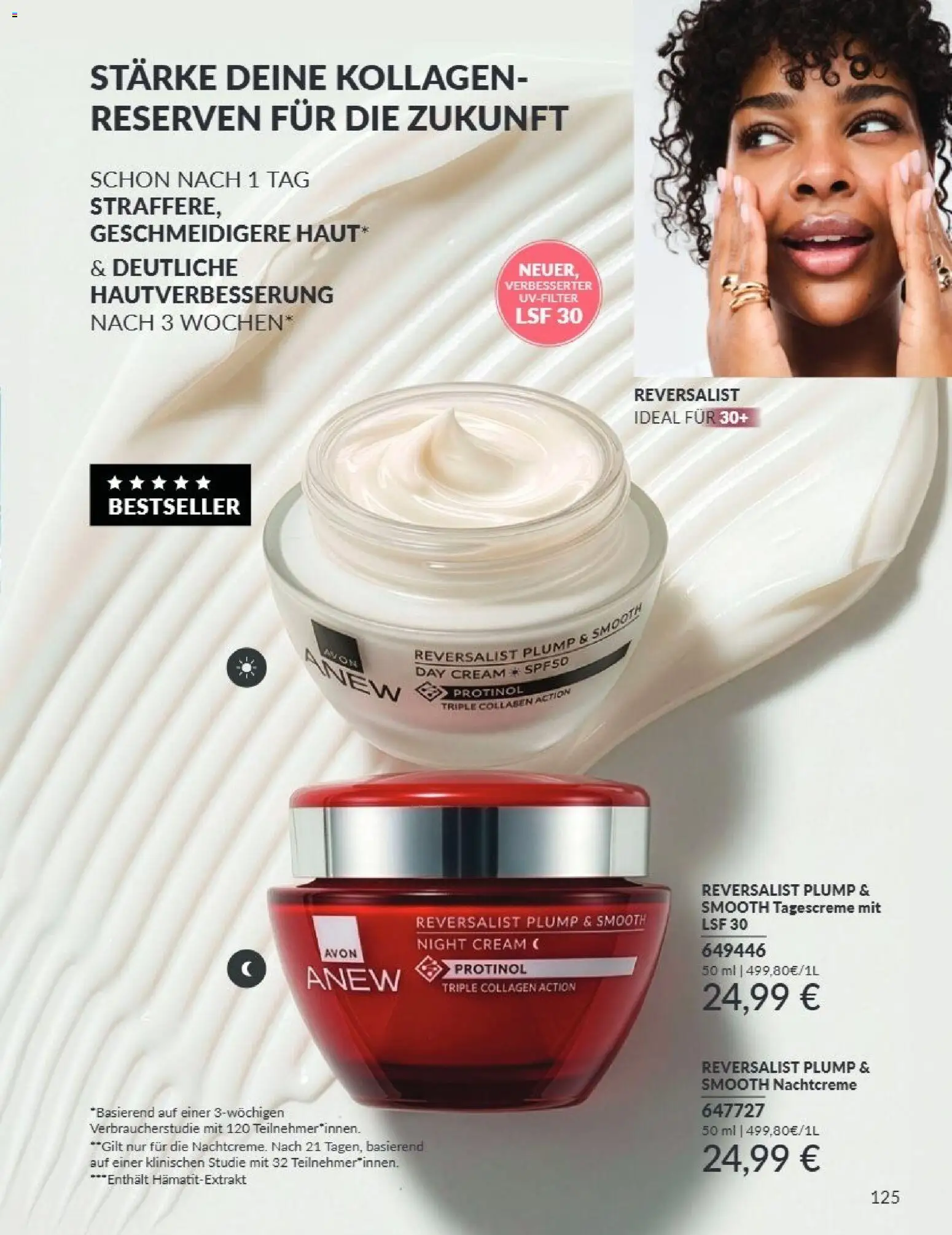 AVON Katalog September 2026 – gültig ab 01.09.2026 | Seite: 121 | Produkte: Tagescreme, Nachtcreme