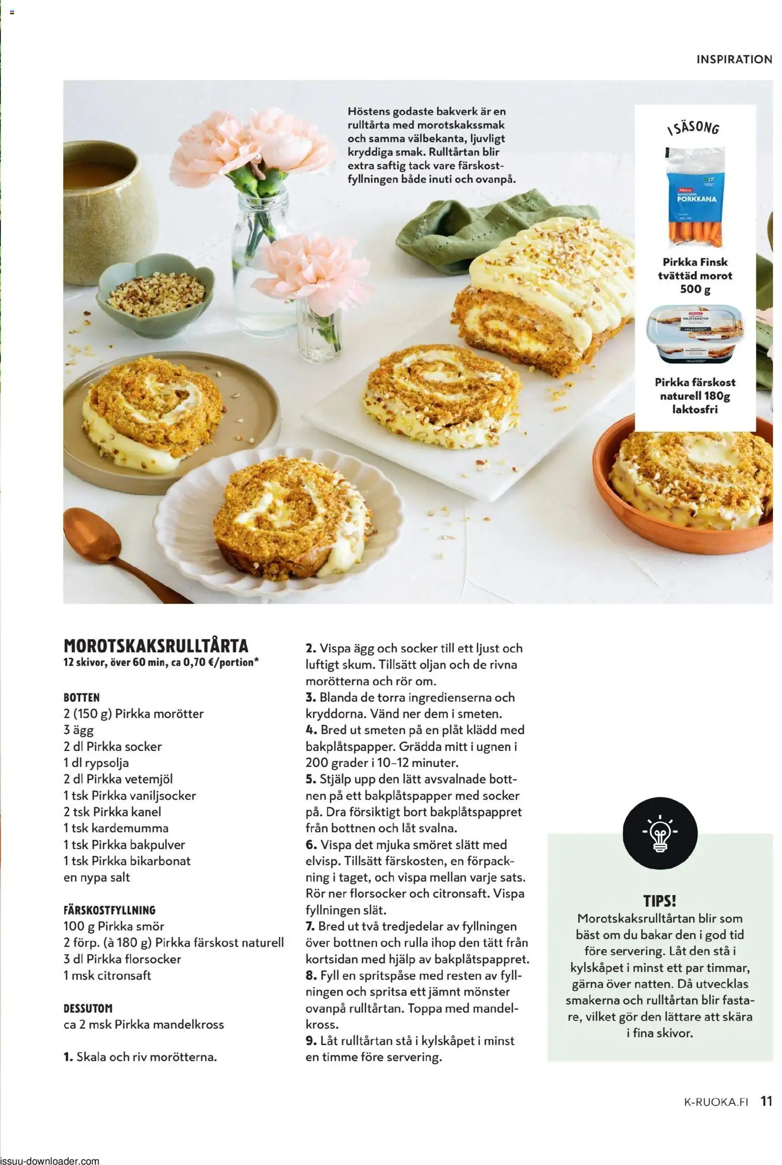 K-Citymarket - K-Mat – voimassa 26/08/2026 alkaen | Sivu: 11 | Tuotteet: Kardemumma, Porkkana