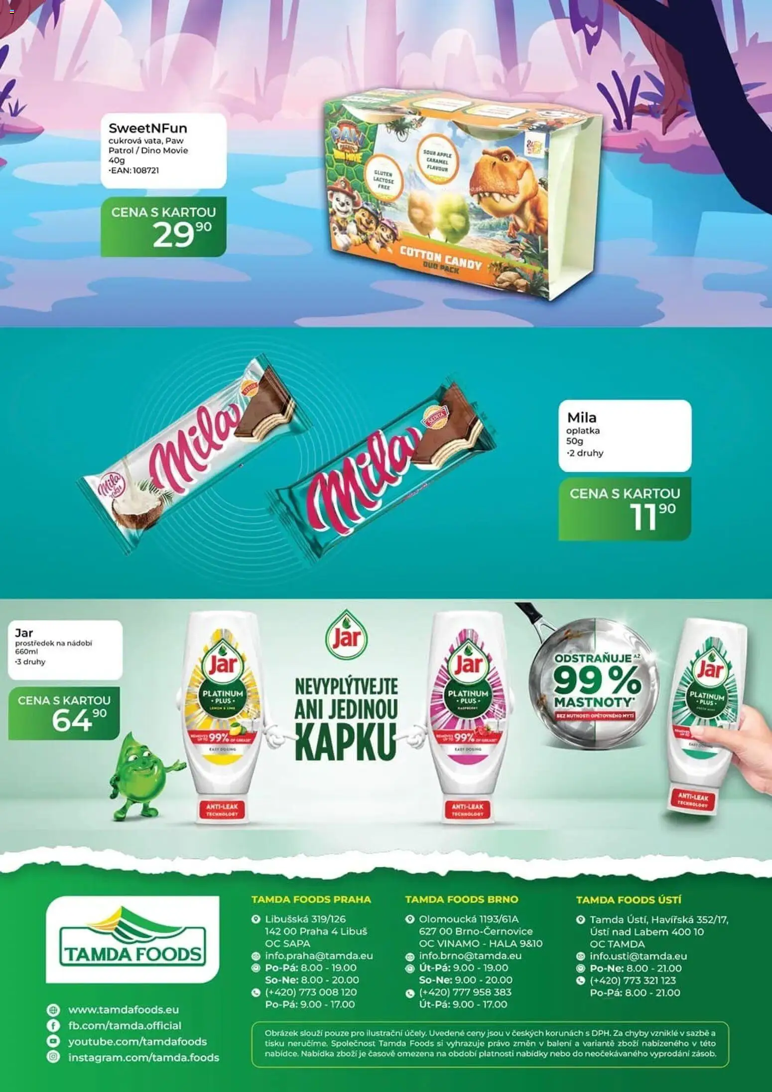 Tamda Foods leták od 07.10.2026 | Strana: 60 | Produkty: Nádobí, Apple, Mila, Jar
