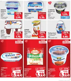 ZOTT Monte desert čokolada, A pack of four chocolate desserts. - Pregled kataloga iz trgovine Kaufland, vrijedi od 03.06.2026 | Stranica: 9