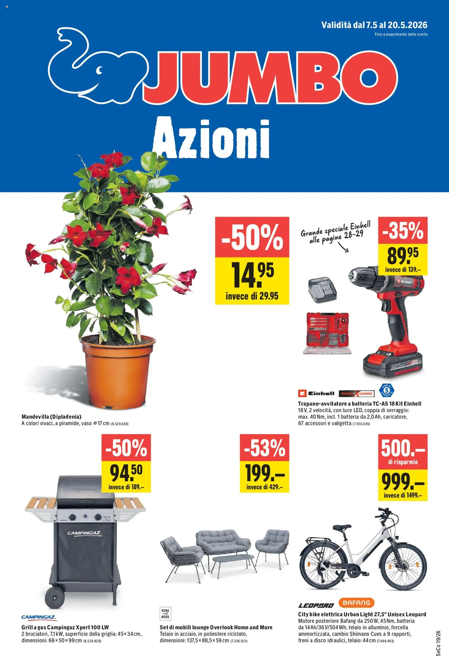 Jumbo aktionen IT – gültig ab 07.05.2026 | Seite: 1