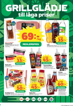 Coop Daglivs erbjudanden - Förhandsvisning av reklamblad från butik Coop Daglivs aktuell från 25.05.2026 | Sida: 2 | Produkter: Zingo, Pepsi, Vitlök, Ketchup