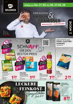 Selgros Prospekt ab 21.05.2026 gültig