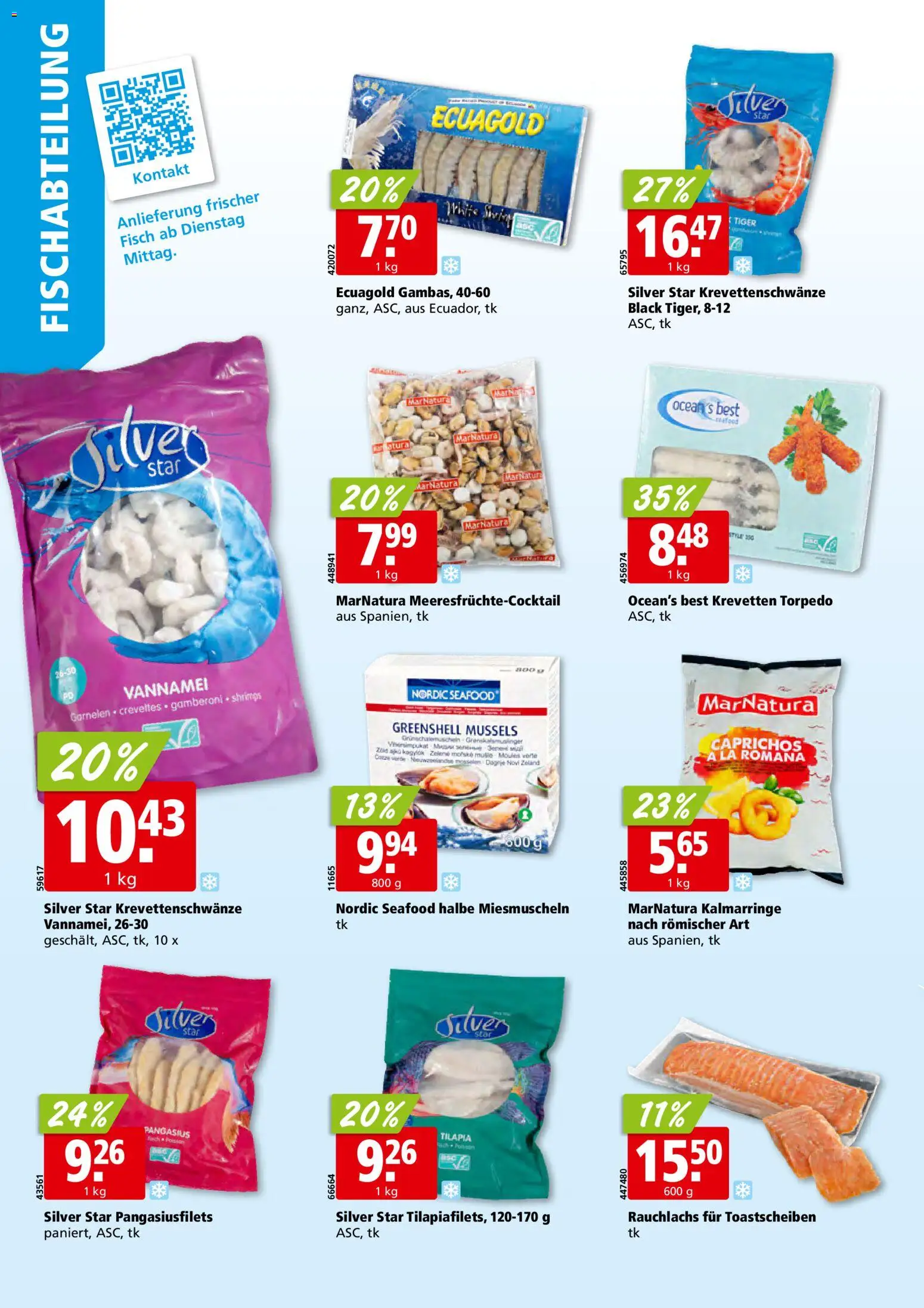 Aligro aktionen – gültig ab 14.09.2026 | Seite: 4 | Produkte: Garnelen, Fisch