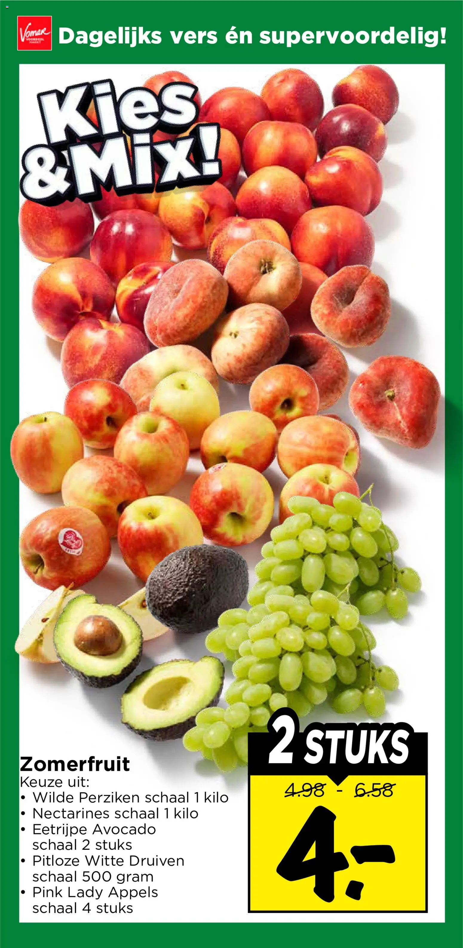 {H1} | Pagina: 9 | Producten: Avocado, Nectarines, Appels, Druiven