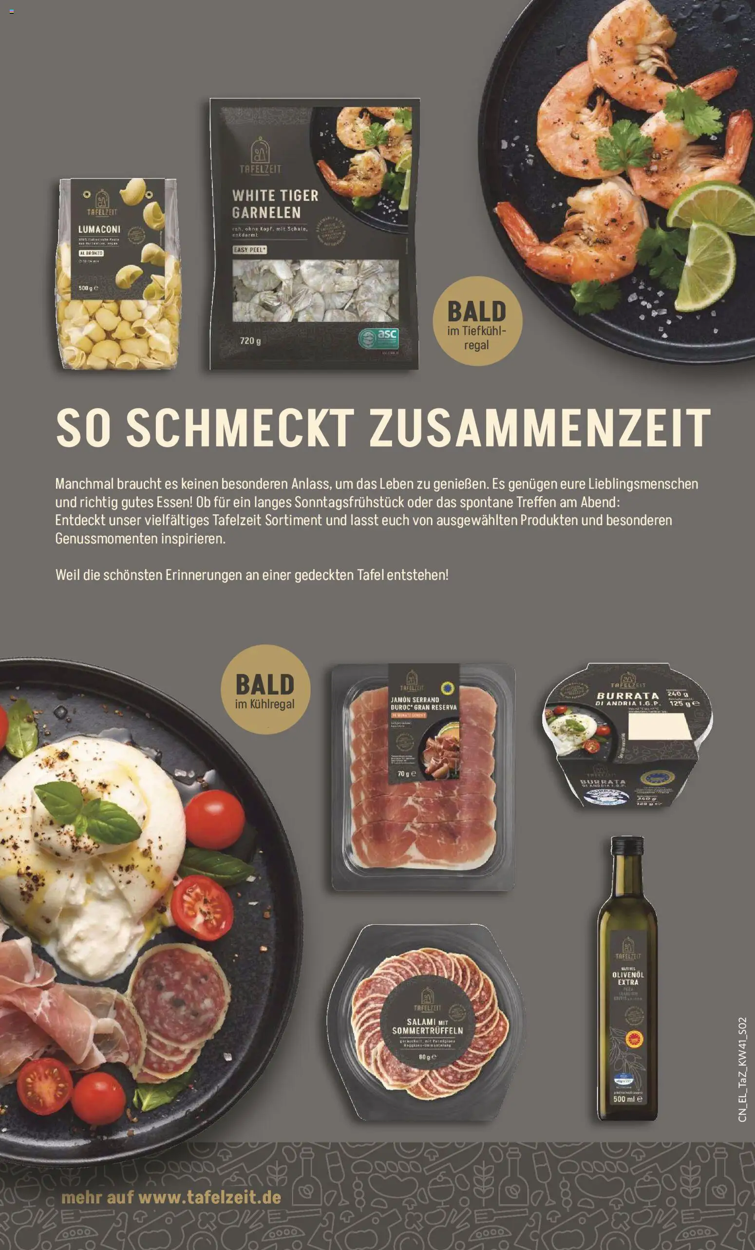 Combi Sonderangebote – gültig ab 04.10.2026 | Seite: 2 | Produkte: Regal, Garnelen, Burrata, Salami
