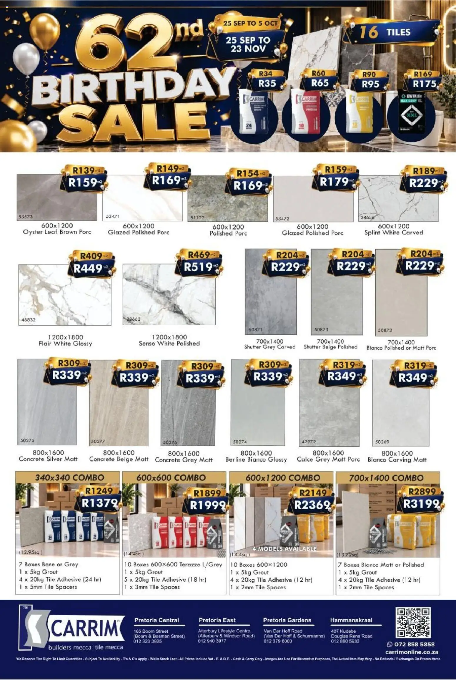 New K. Carrim catalogue – valid from 25/09/2026 | Page: 16 | Products: Adhesive, Stock
