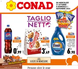 Anteprima del volantino Conad volantino Campania valido a partire dal 21/10/2026