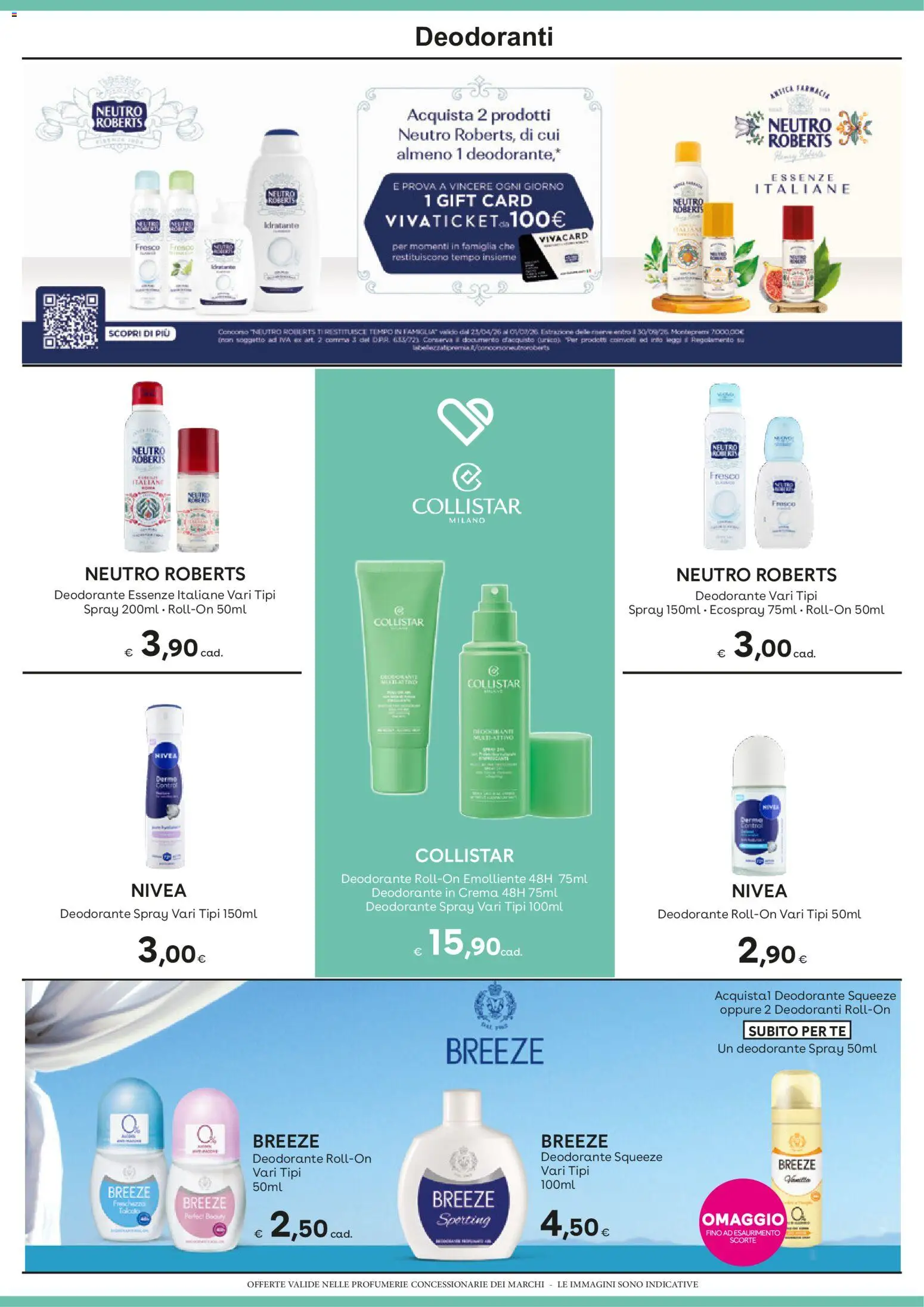 Volantino Idea bellezza del 29.05.2026 | Pagina: 15 | Prodotti: Crema, Deodorante, Tè