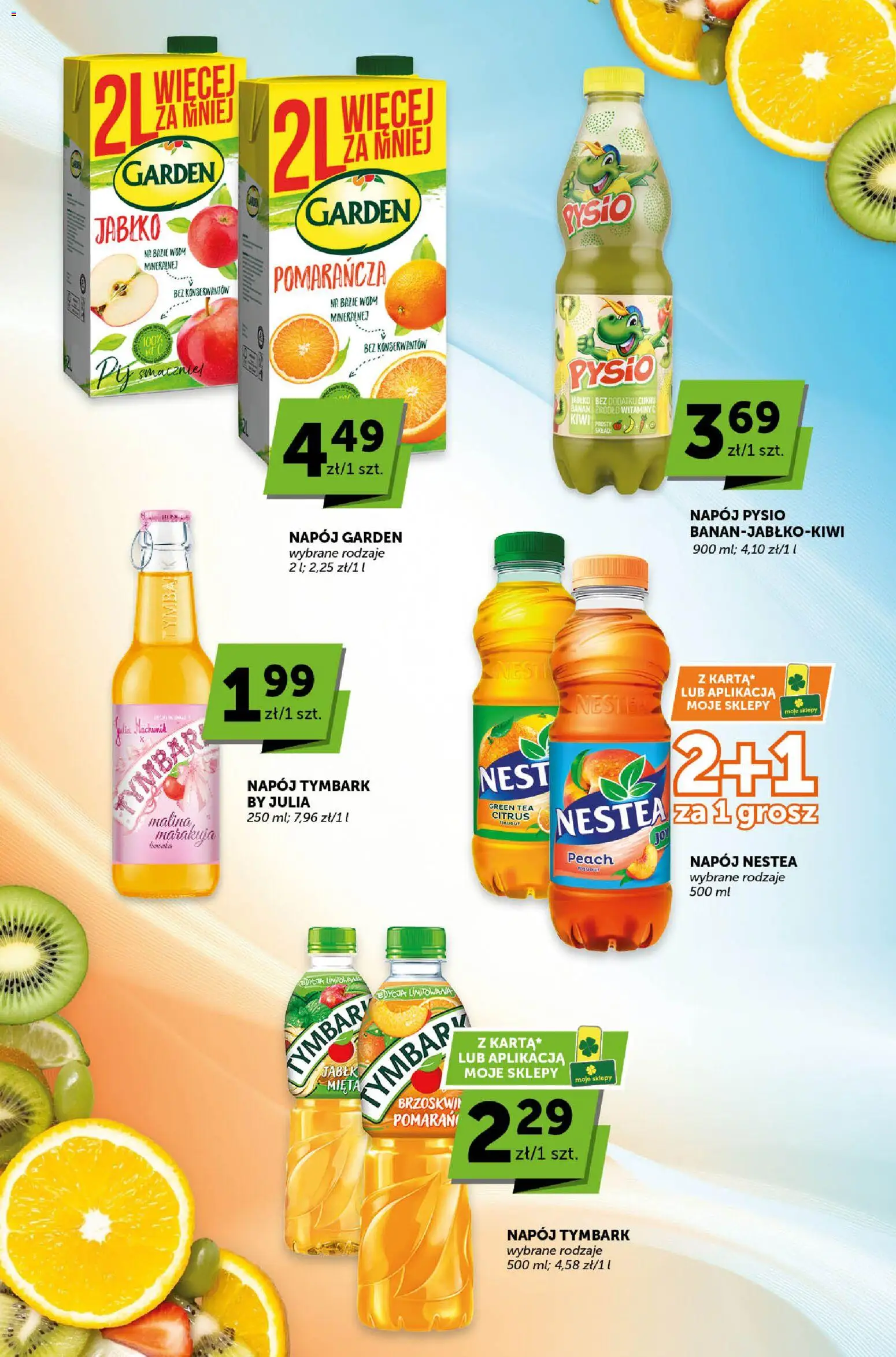 ABC gazetka - Sprawdź, co więcej od 15.10.2026 | Strona: 9 | Produkty: Malina, Tymbark, Marakuja, Kiwi