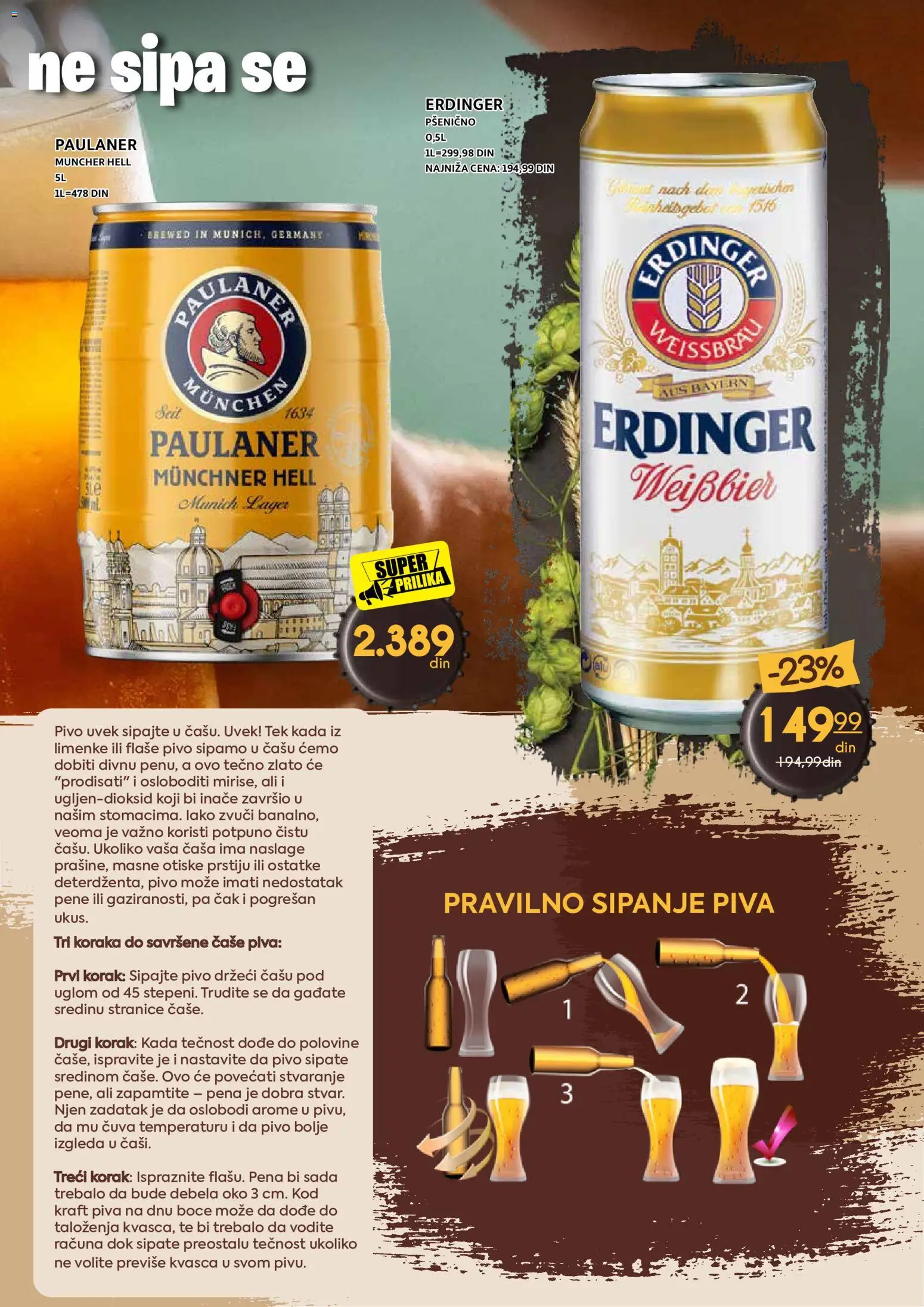 Roda katalog - važi od 12.10.2026 | Strana: 7 | Proizvode: Pena, Hell, Pivo, Erdinger
