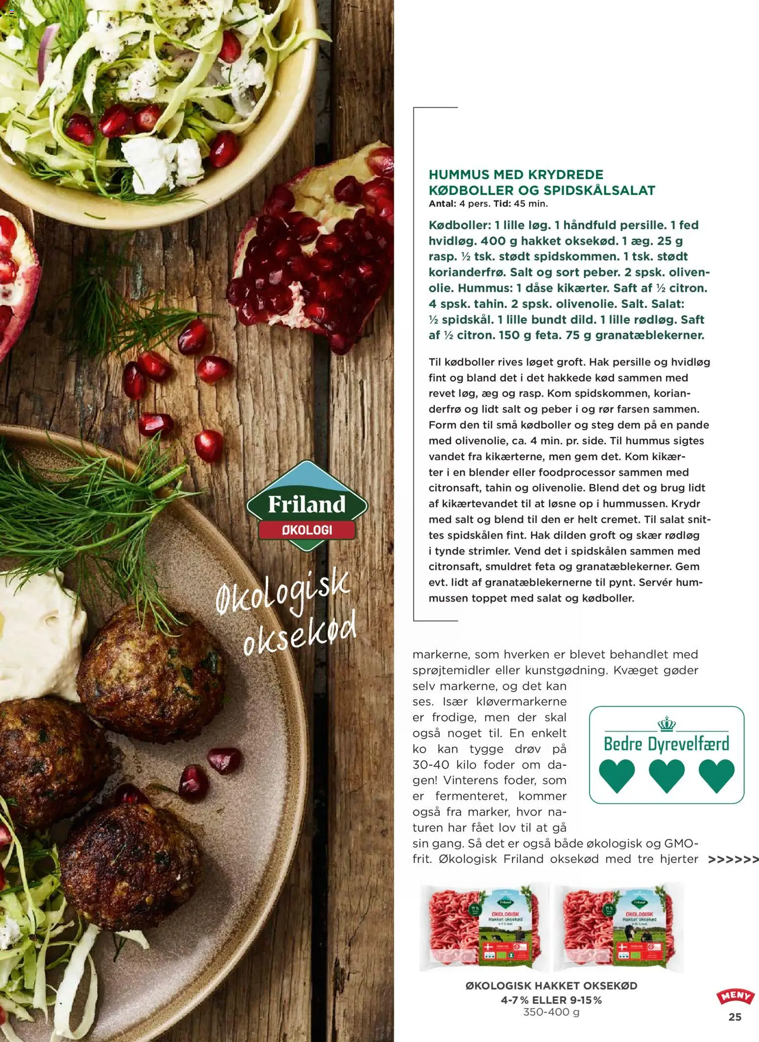 Meny tilbudsavis – gyldig fra 01.02.2026 | Side: 25 | Produkter: Æg, Oksekød, Foodprocessor, Persille