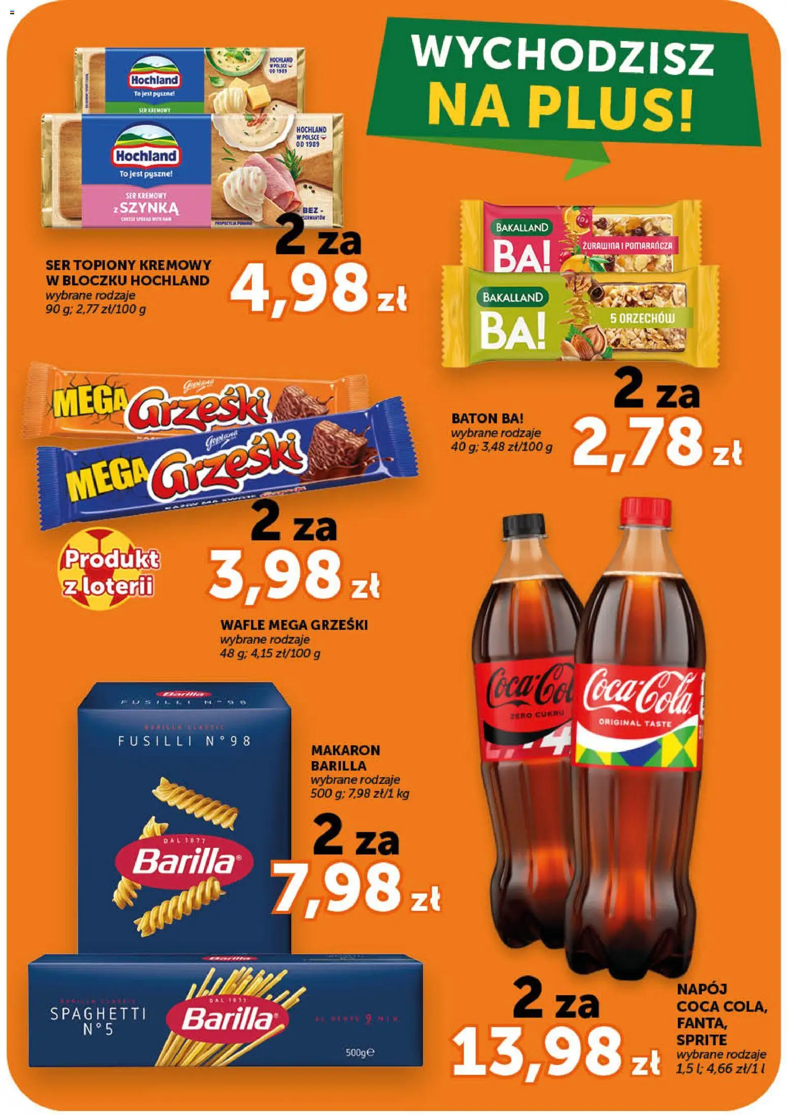 Groszek gazetka od 11.06.2026 | Strona: 18 | Produkty: Ser topiony, Żurawina, Baton, Ser