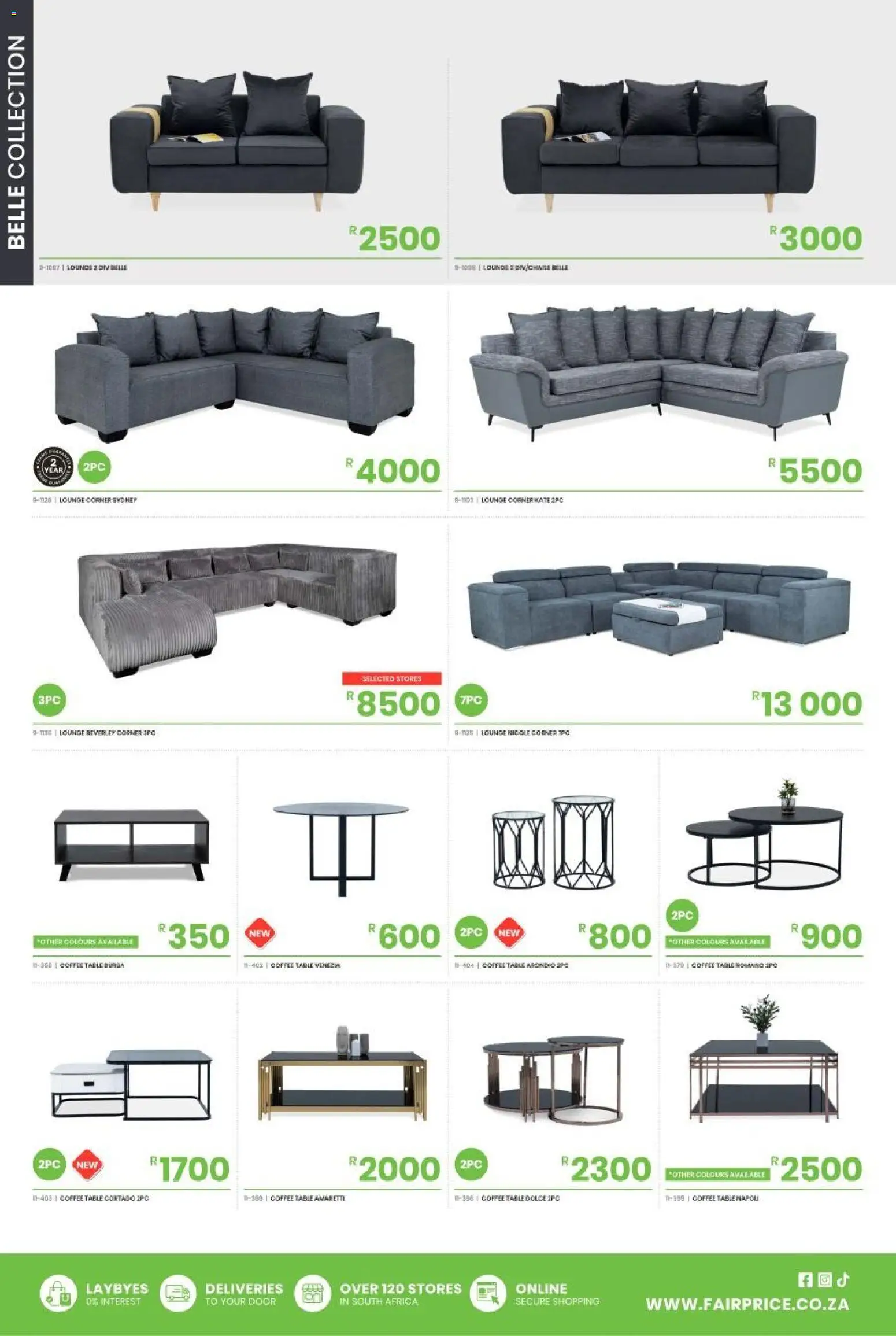 New Fair Price catalogue – valid from 01/10/2026 | Page: 5 | Products: Coffee table, Table, Coffee