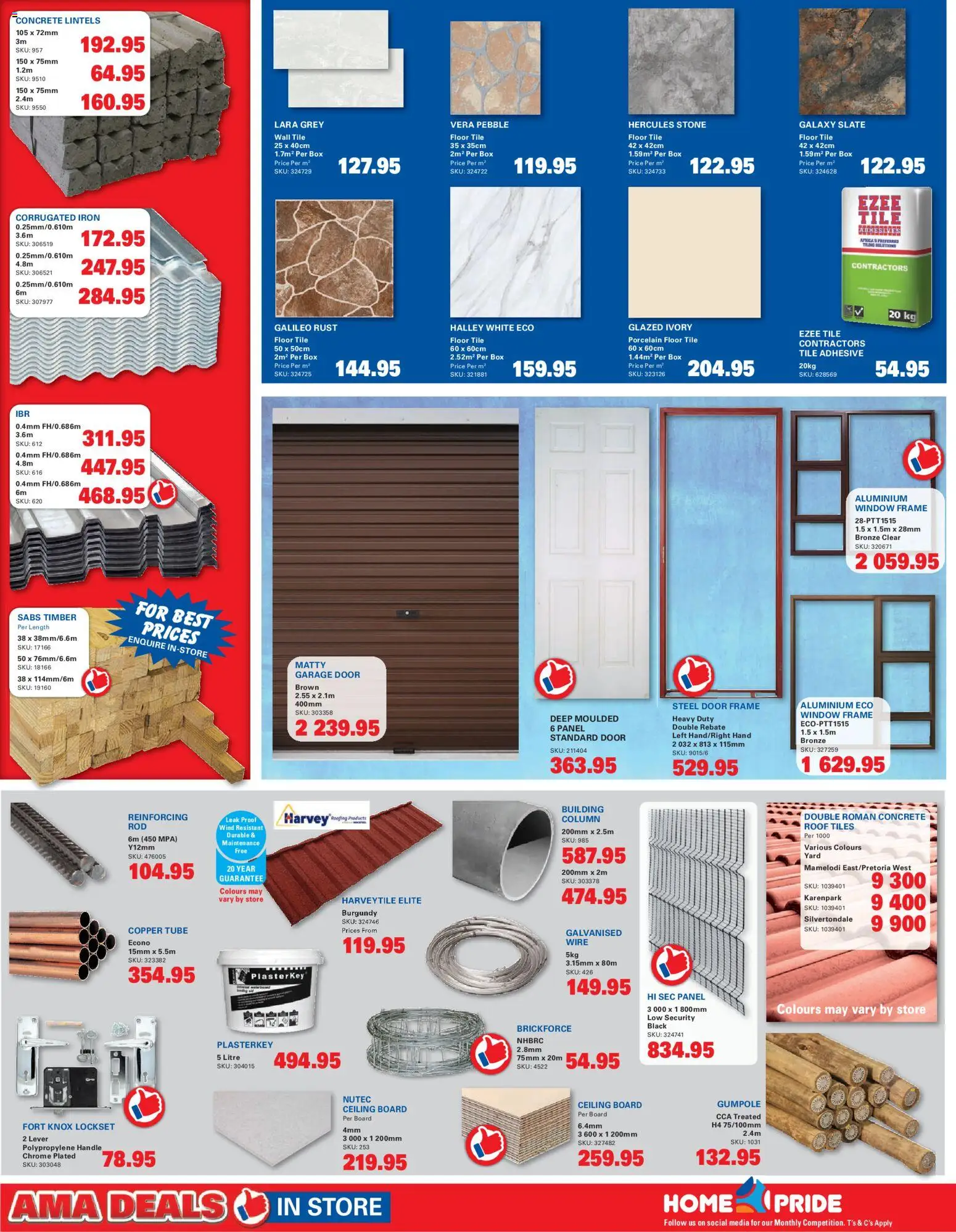 New Cashbuild catalogue – valid from 21/09/2026 | Page: 2 | Products: Frame, Iron, Door frame, Adhesive