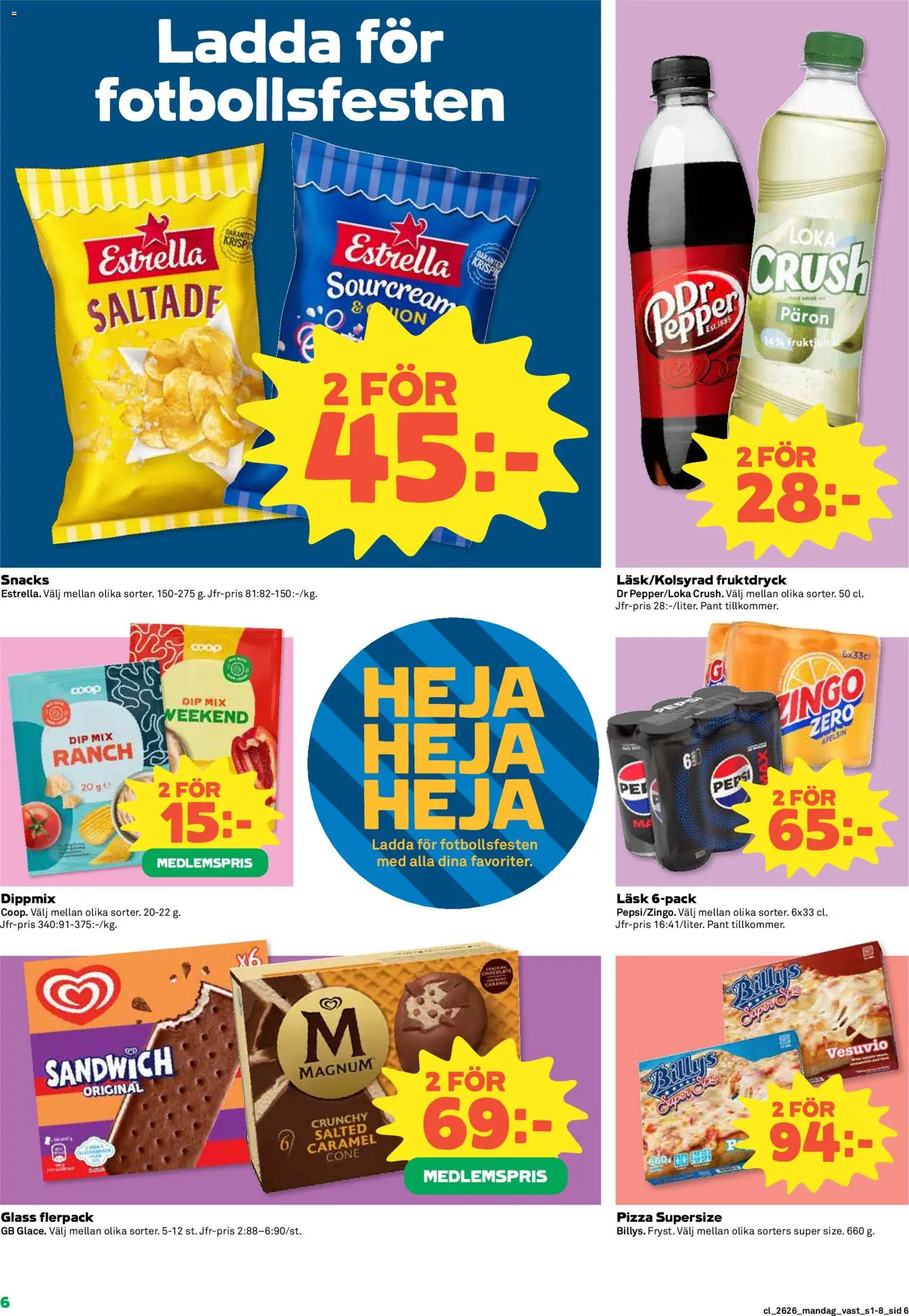 Coop reklamblad aktuell från 22/06/2026 | Sida: 6