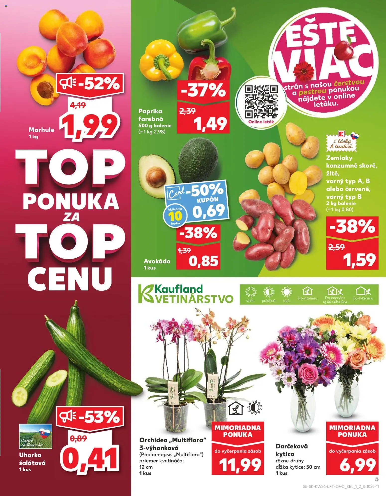 Nové Kaufland akcie – leták je platný od 25.06.2026 | Strana: 5