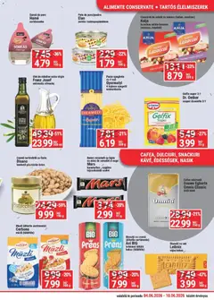 Ofertele Merkur valabile de la 04.06.2026 | Pagină: 3 | Produse: Lapte, Cafea, Șuncă, Fistic
