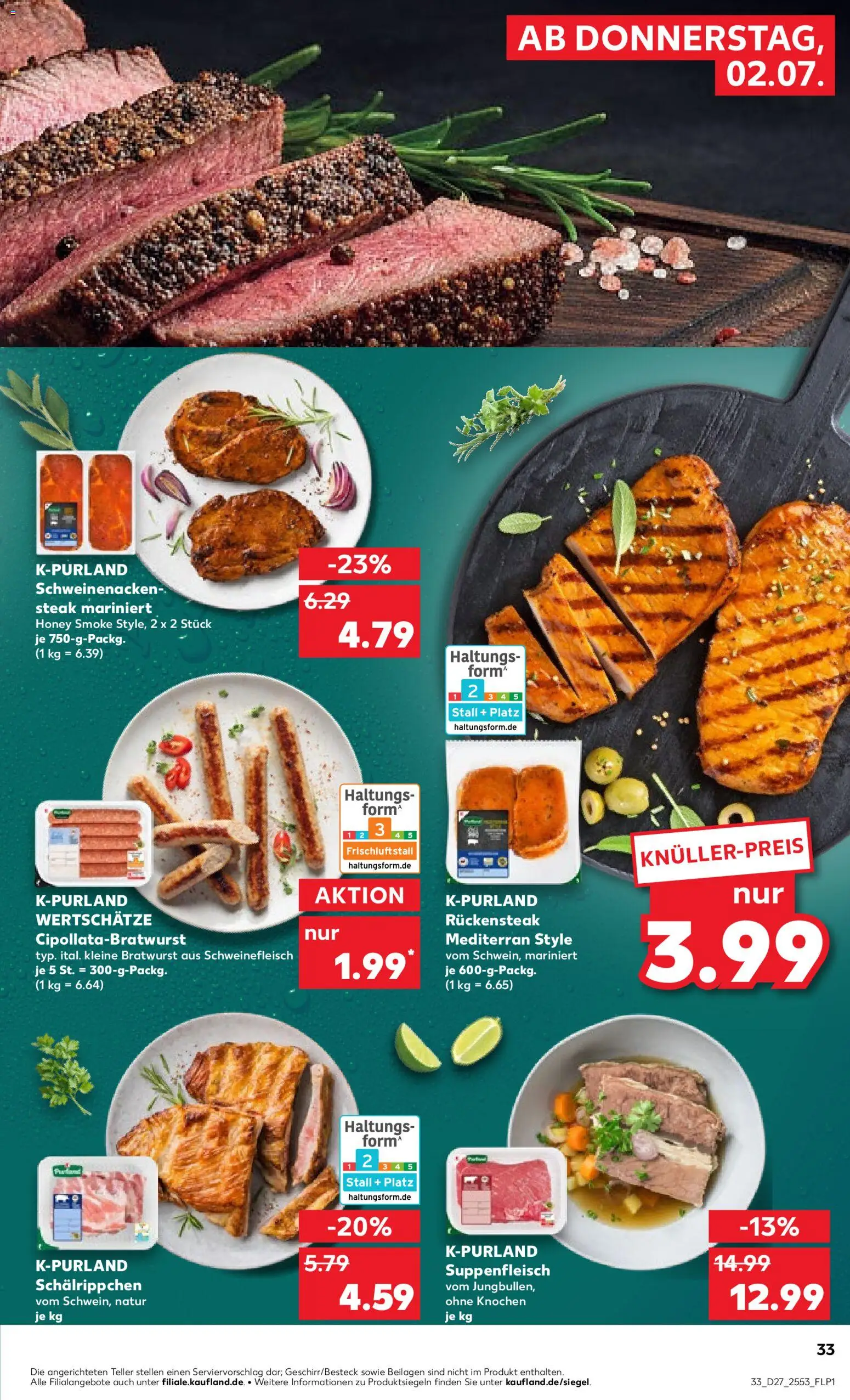 {H1} | Pagina: 33 | Producten: Steak, Protein