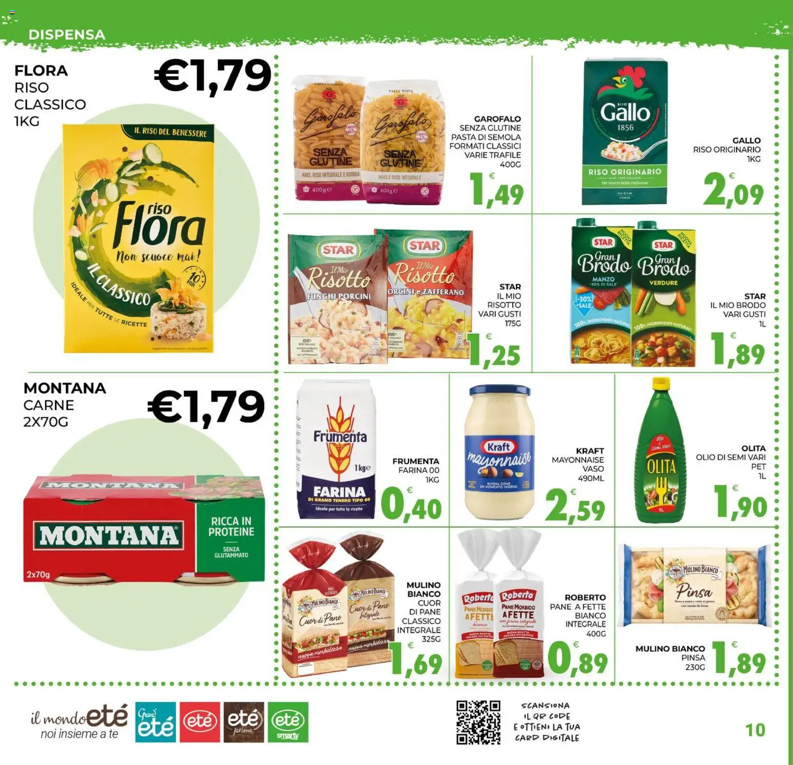 Volantino Eté del 02/10/2026 | Pagina: 10 | Prodotti: Brodo, Tè, Manzo, Verdure
