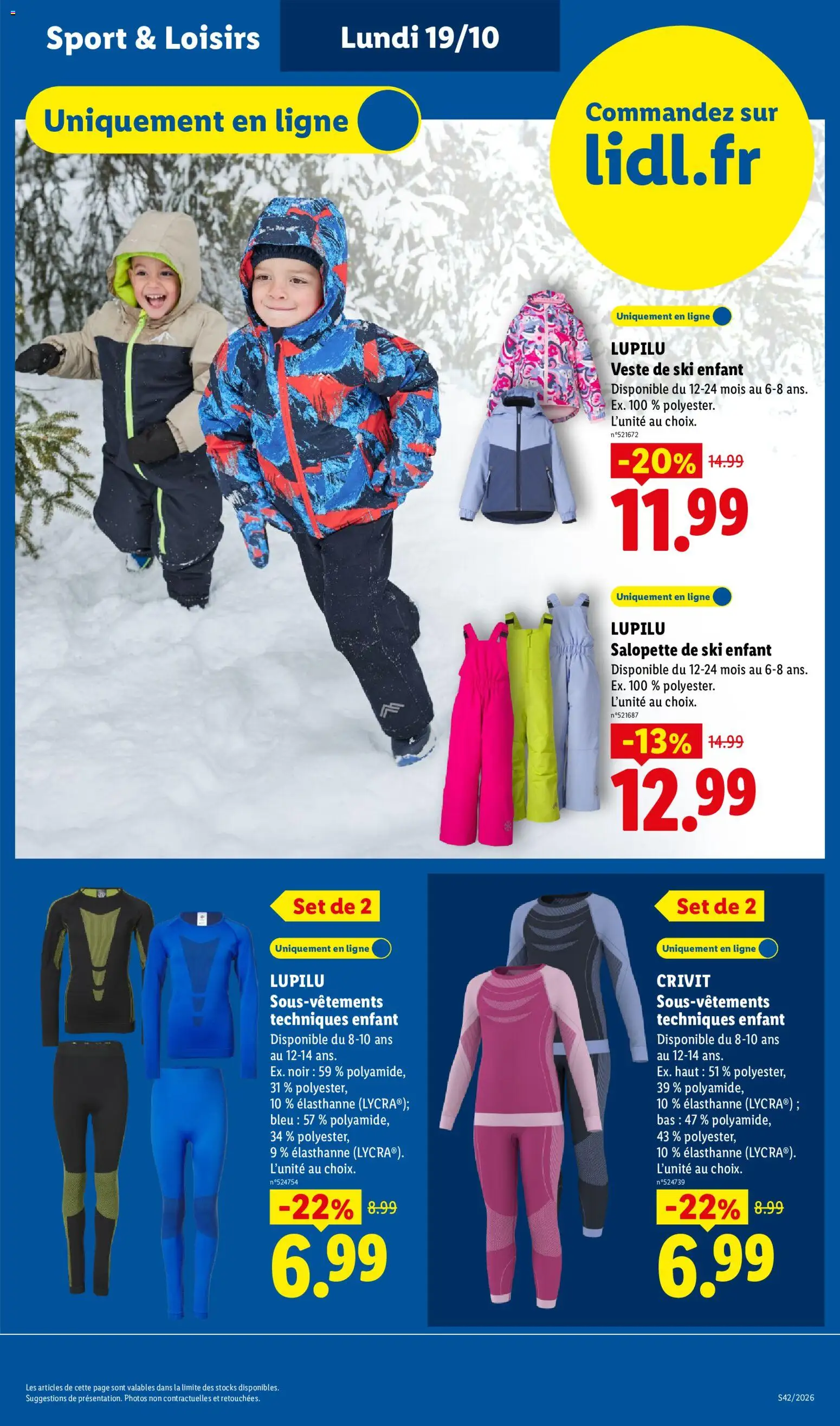 {H1} | Page: 5 | Produits: Salopette, Ski, Veste, Sous-vêtements