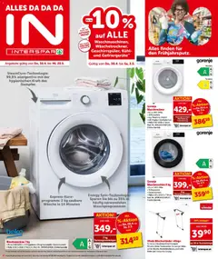 Interspar - Flugblatt ab 30.04.2026 gültig | Seite: 10 | Produkte: Waschmaschine