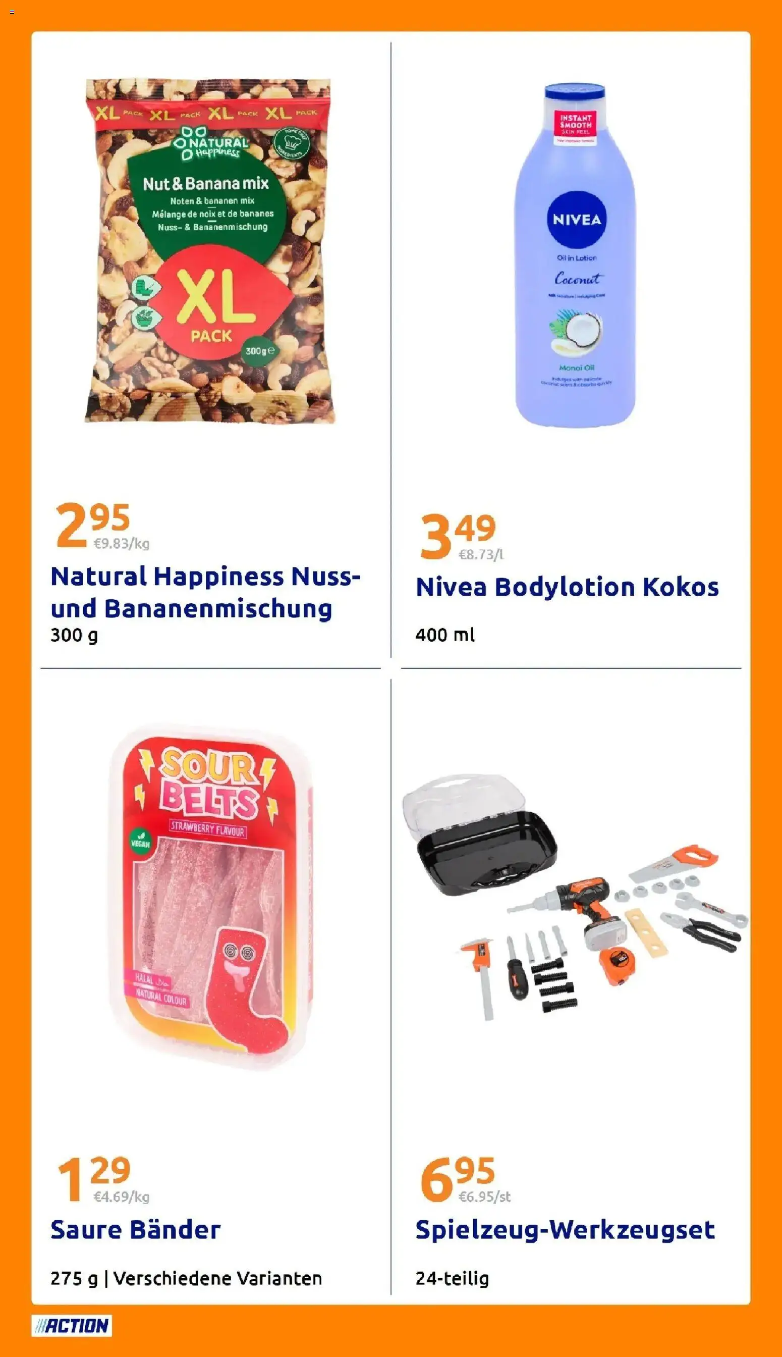 Action Aktueller Prospekt ab 26.08.2026 → Angebote nächste Woche | Seite: 28 | Produkte: Bananen