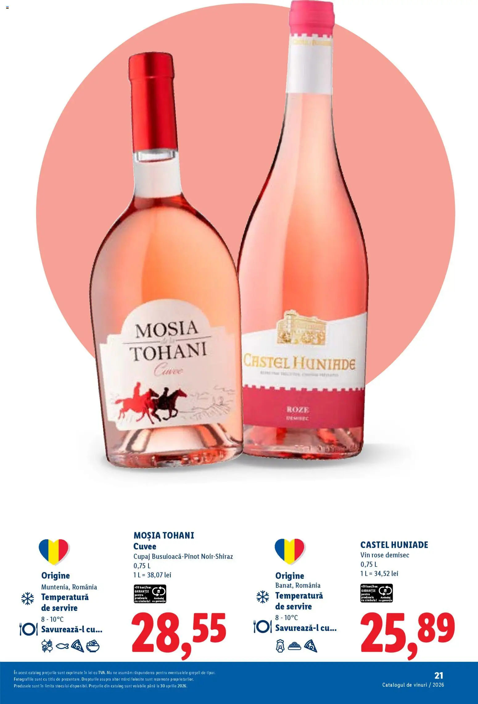 Noul catalog Lidl – valabil de la 23.02.2026 | Pagină: 21 | Produse: Vin