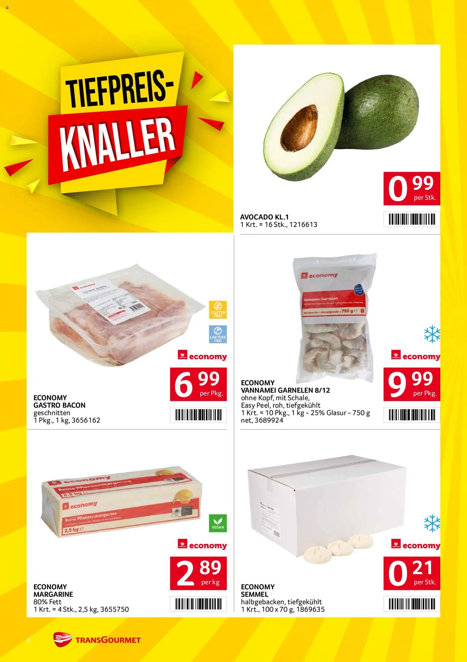 Transgourmet Flugblatt gültig ab 13.07.2026 | Seite: 4 | Produkte: Avocado