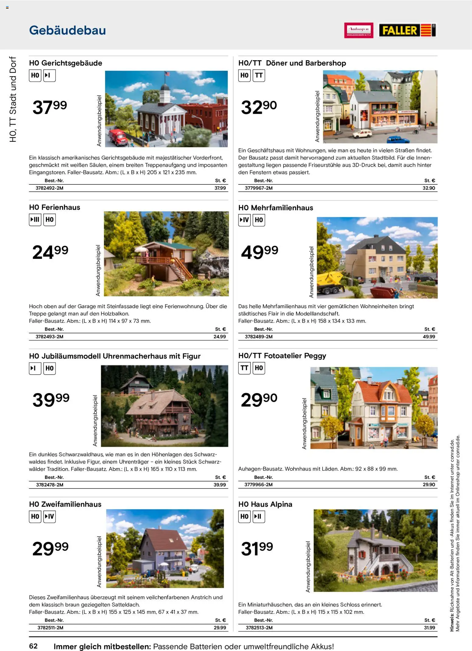 Conrad Modellbahn Katalog – gültig ab 07.09.2026 | Seite: 66 | Produkte: Batterien