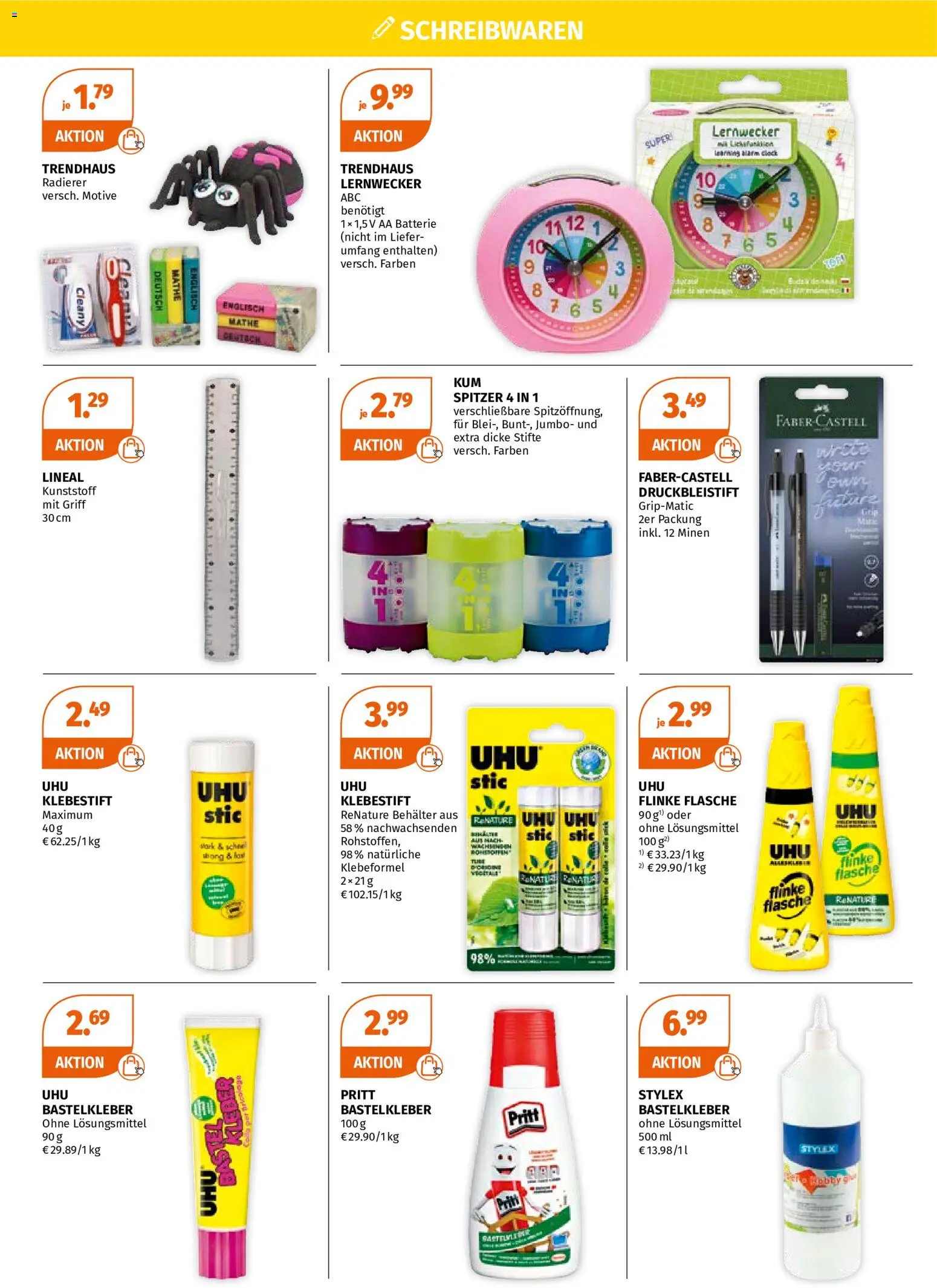 Müller Für den perfekten Schulstart gültig ab 03.08.2026 | Seite: 4 | Produkte: Batterie