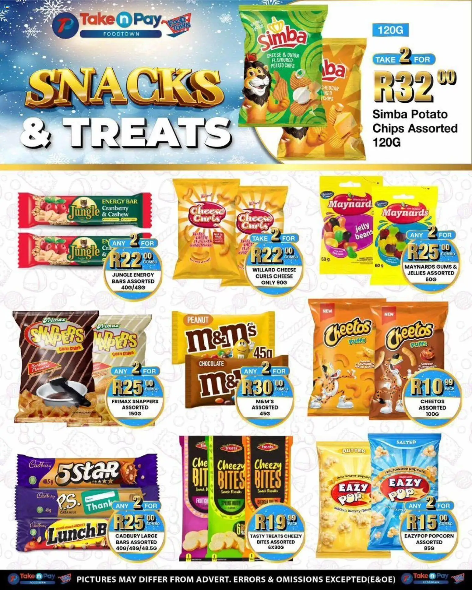 New Take n Pay catalogue – valid from 08.06.2026 | Page: 18 | Products: Cheese, Biscuits, Popcorn, Fruit