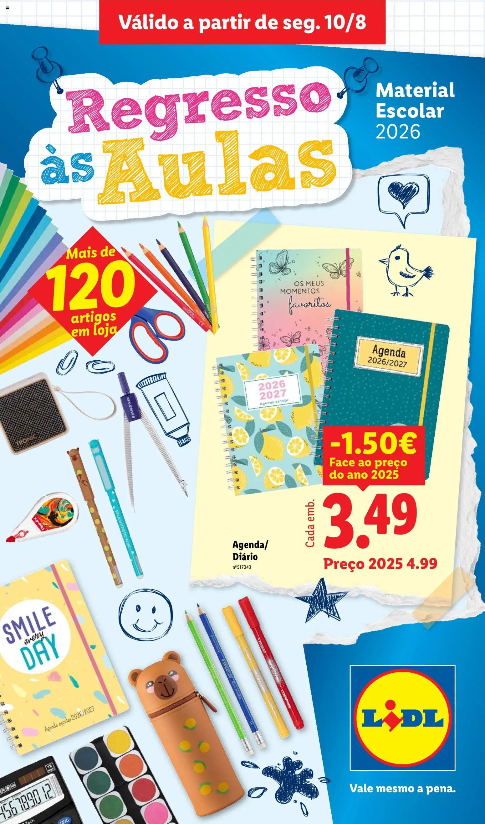 Lidl Folheto Especial │ válido de 10/08/2026 | Página: 1