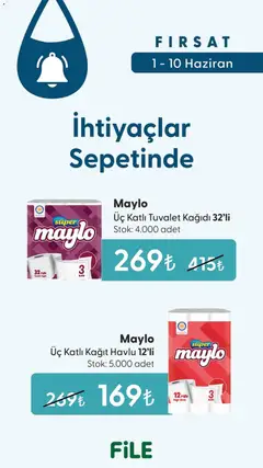 01.06.2026 tarihinden itibaren geçerli olan File Market kataloğu önizlemesi