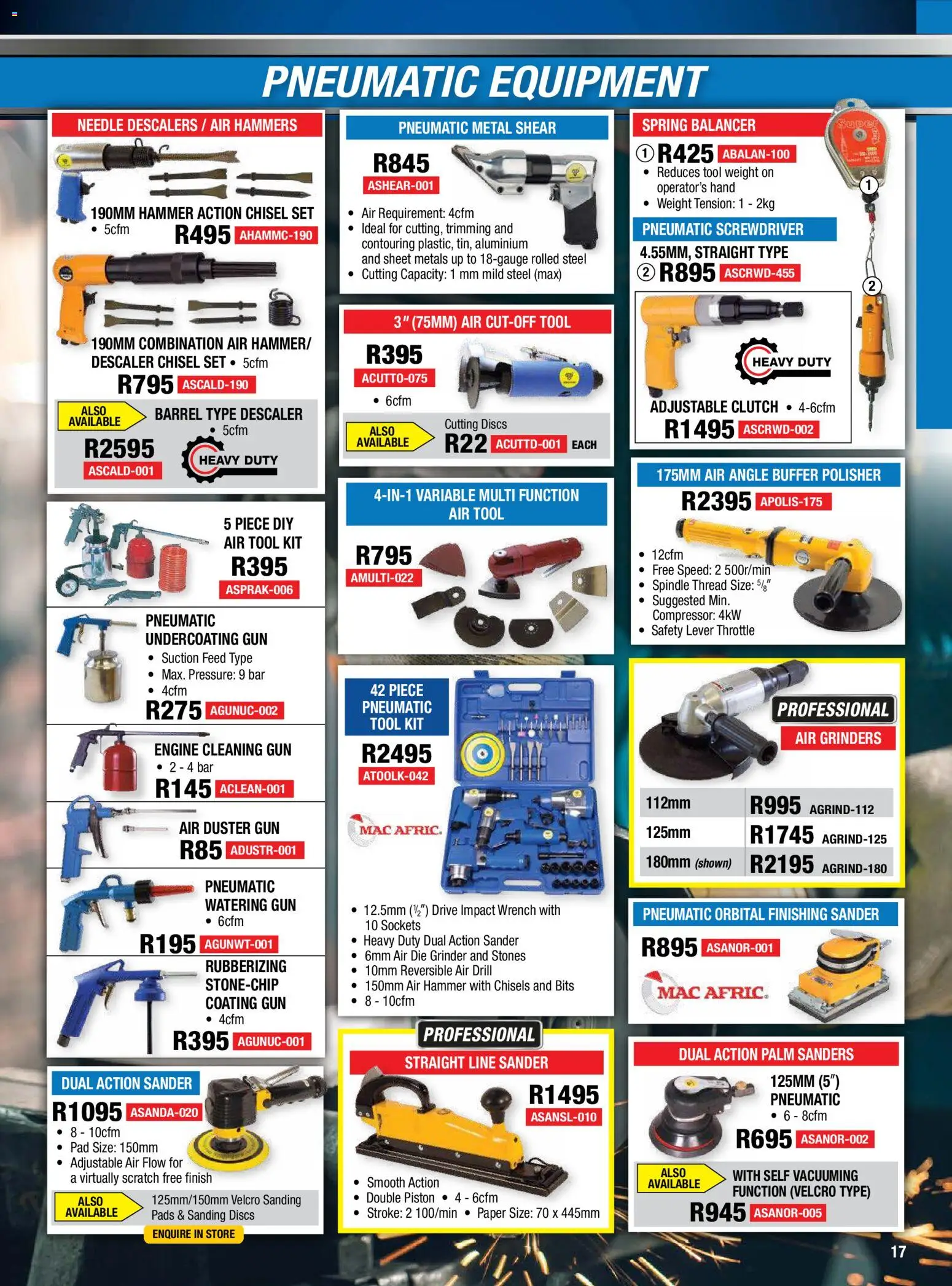 New Adendorff catalogue – valid from 01/07/2026 | Page: 19 | Products: Drill, Wrench, Compressor, Hammer