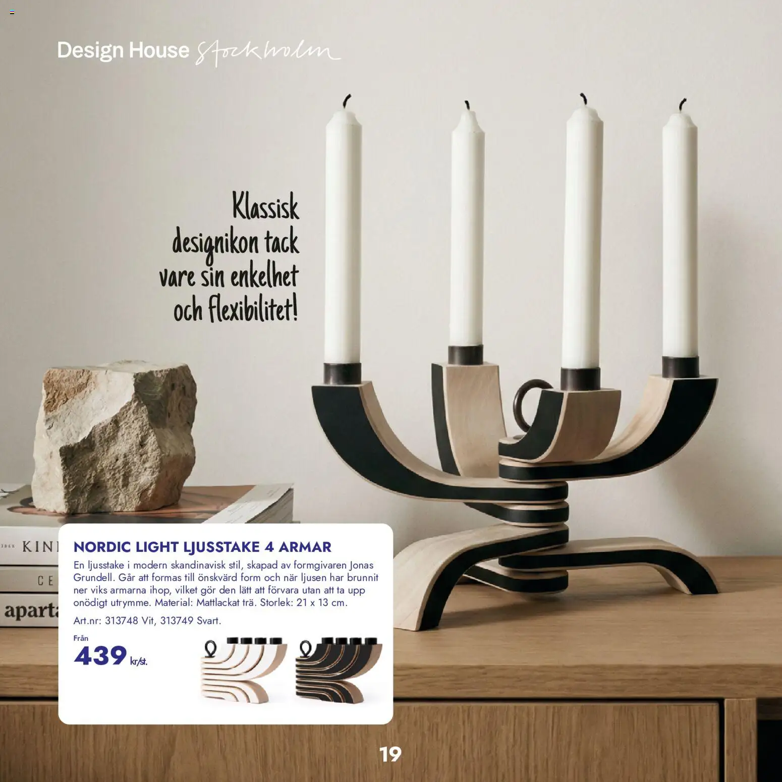 Lyreco reklamblad aktuell från 19/08/2026 | Sida: 19 | Produkter: Ljusstake