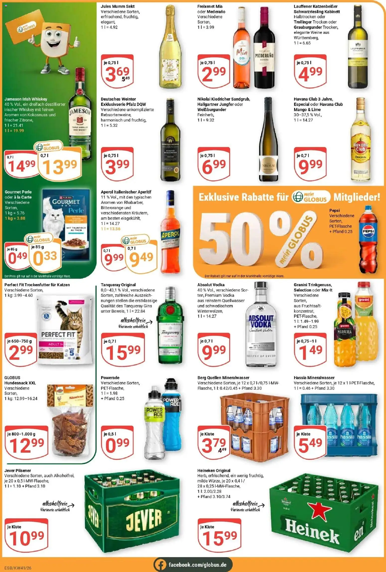 Globus Prospekt Eschborn (ab 05.10.2026) » Angebote online | Seite: 3 | Produkte: Mumm sekt, Thunfisch, Mango, Pepsi