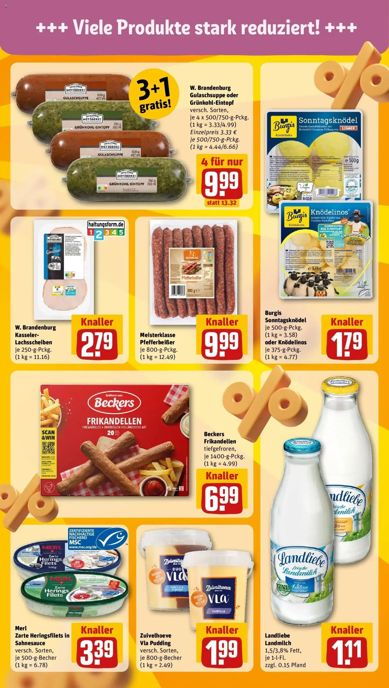REWE Prospekt ab 19.10.2026 zum Blättern » Angebote | Seite: 27 | Produkte: Pudding, Vanille, Kartoffeln