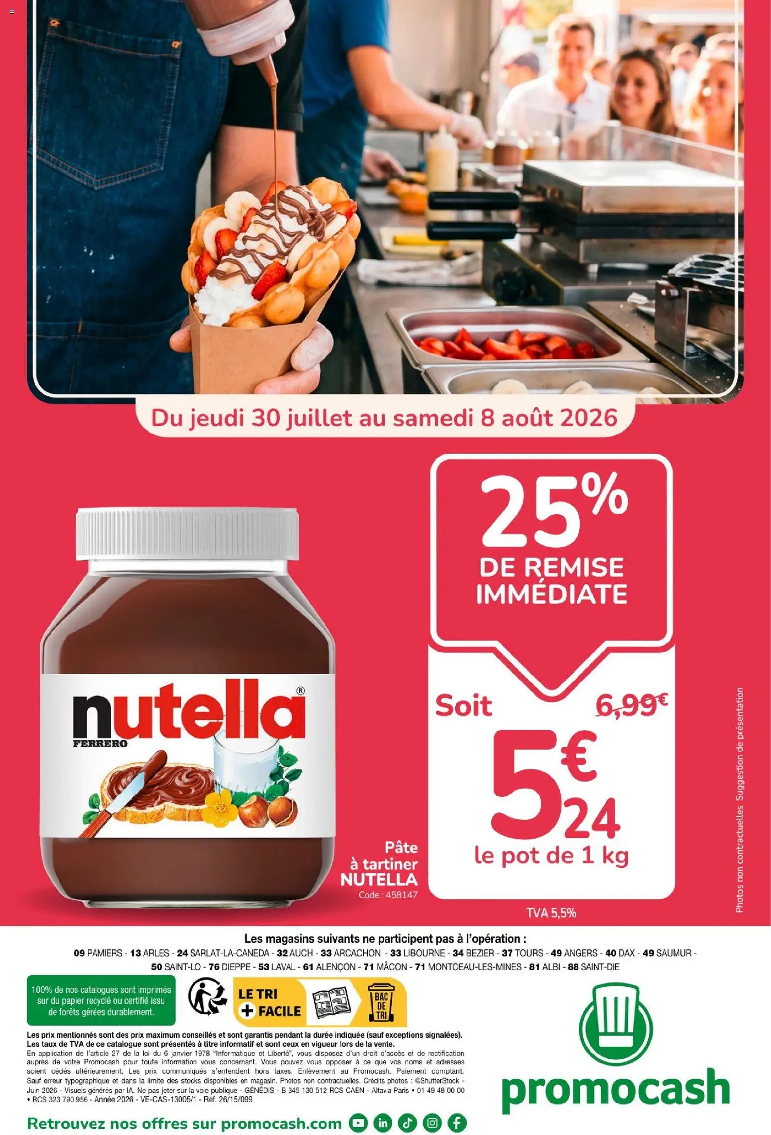 {H1} | Page: 24 | Produits: Pâte à tartiner, Nutella